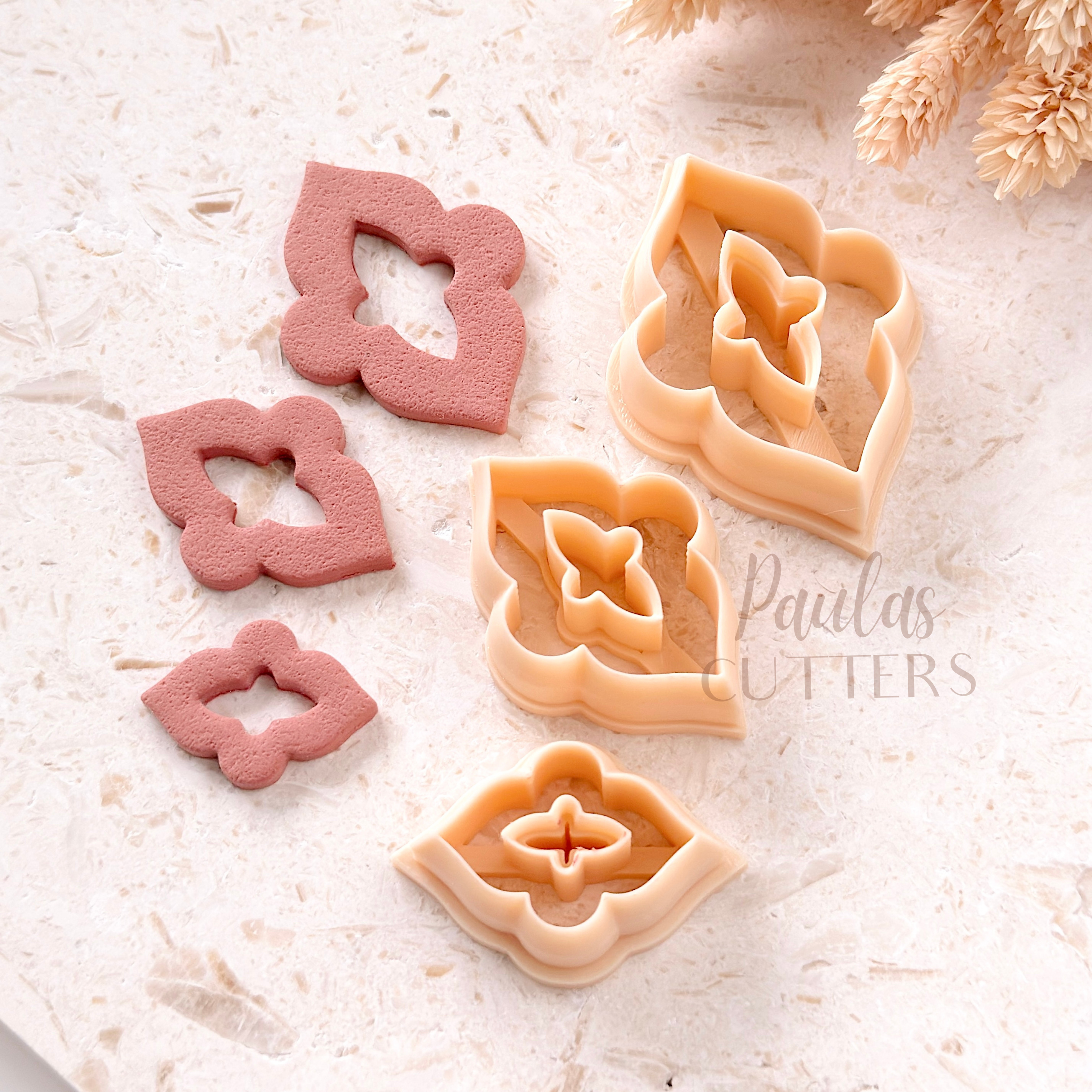 Polymer Clay Cutter, Geometric Shapes, Earring Cutter Tool, Clay Cutters for Jewelry Making, H-04