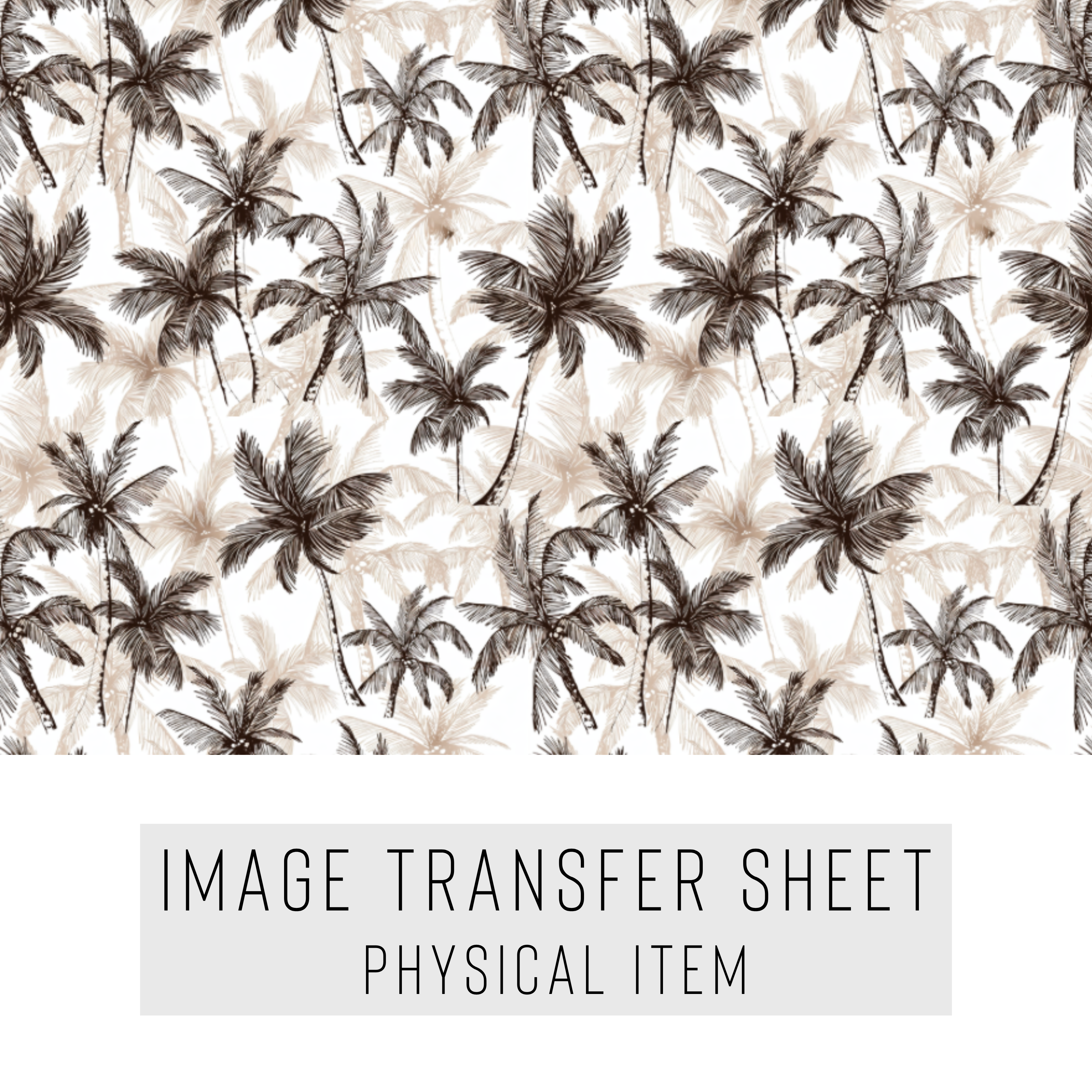 High quality water-soluble transfer paper applied on polymer clay, vibrant detailed pattern