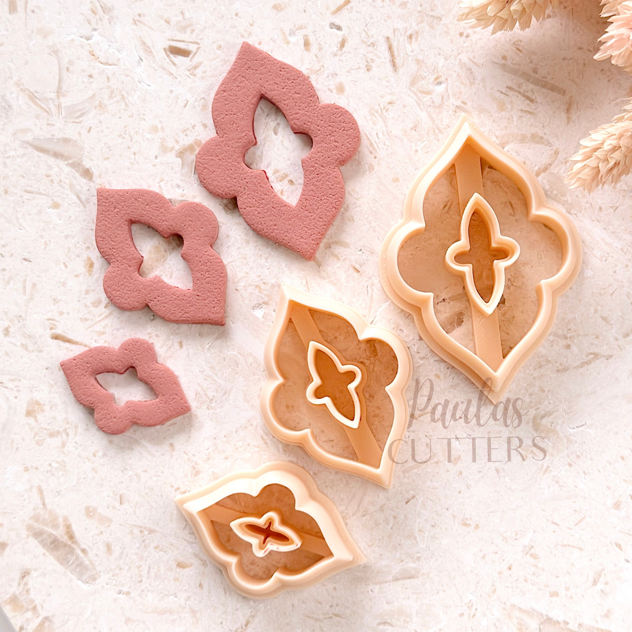 Polymer Clay Cutter, Geometric Shapes, Earring Cutter Tool, Clay Cutters for Jewelry Making, H-04