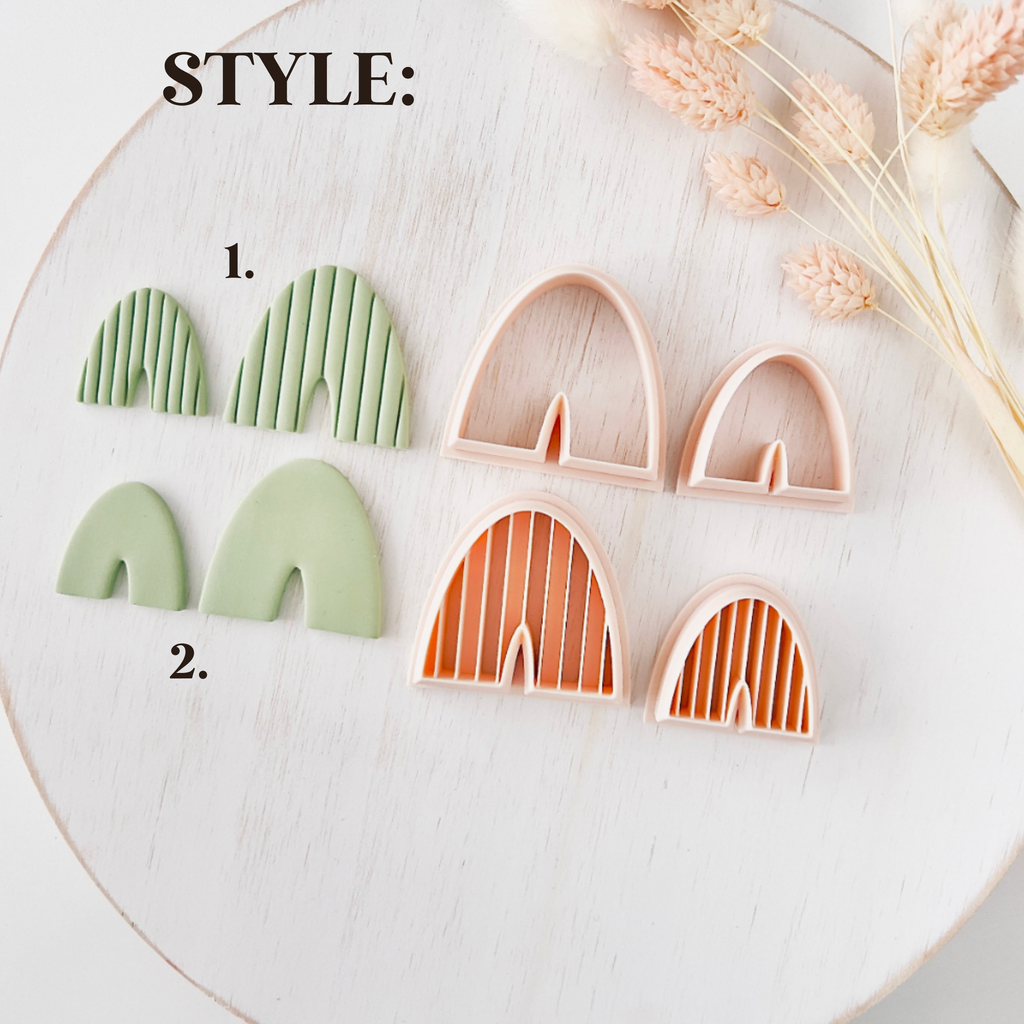 Emporte-pièce en pâte polymère – Forme de base – Outil pour boucles d'oreilles T-11