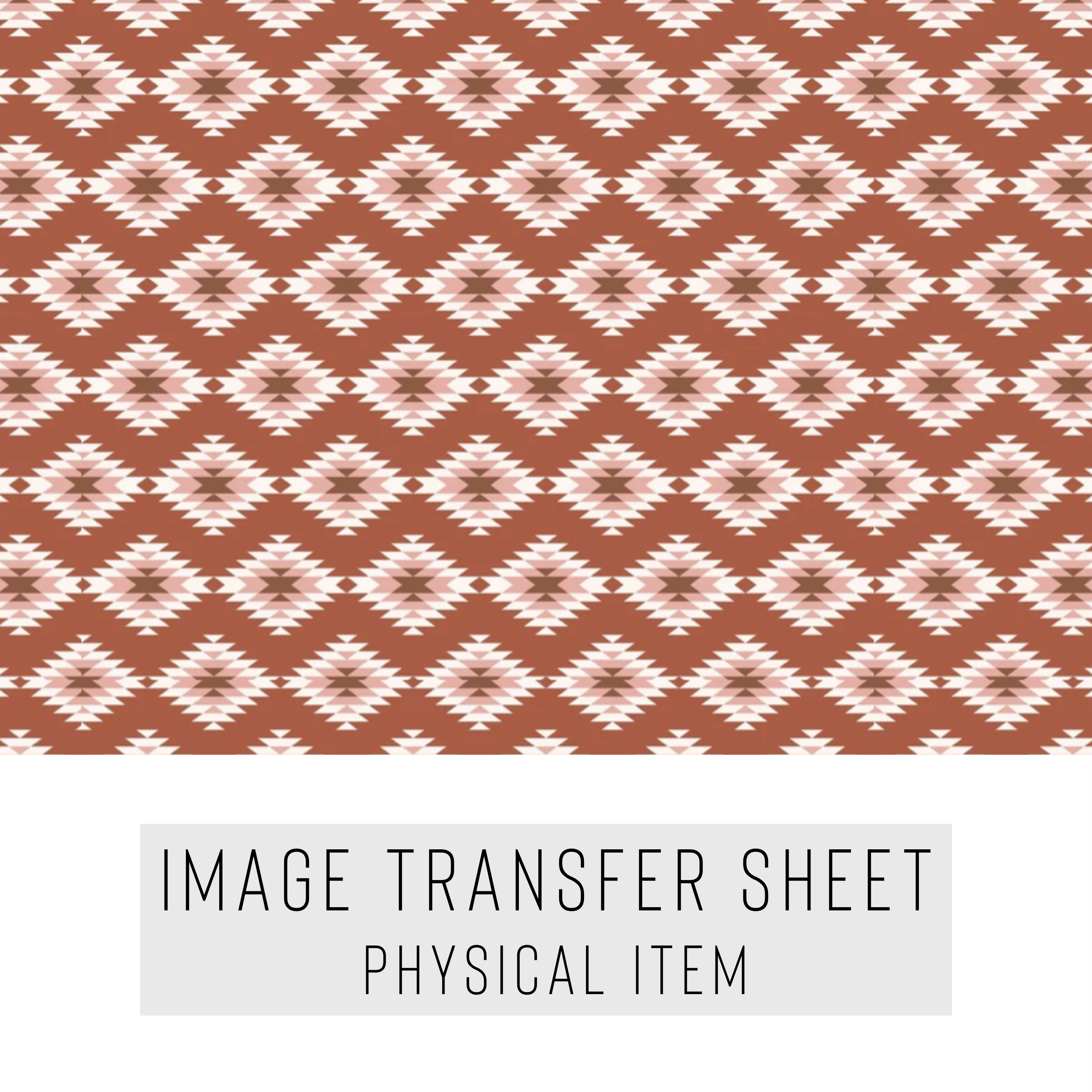 High quality water-soluble transfer paper applied on polymer clay, vibrant detailed pattern