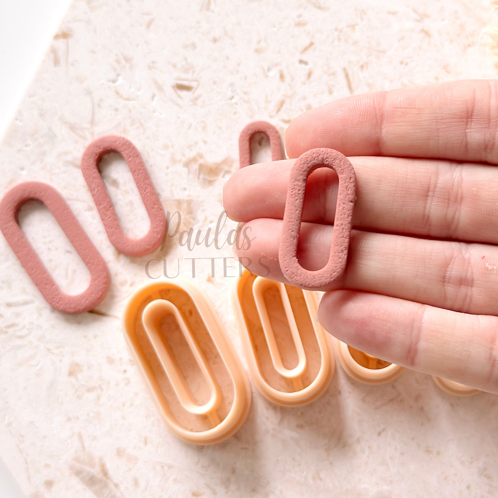 Emporte-pièce en pâte polymère – Forme de base – Outil pour boucles d'oreilles G-20