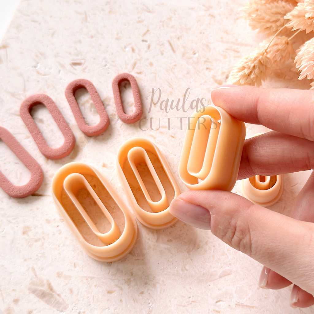 Emporte-pièce en pâte polymère – Forme de base – Outil pour boucles d'oreilles G-20