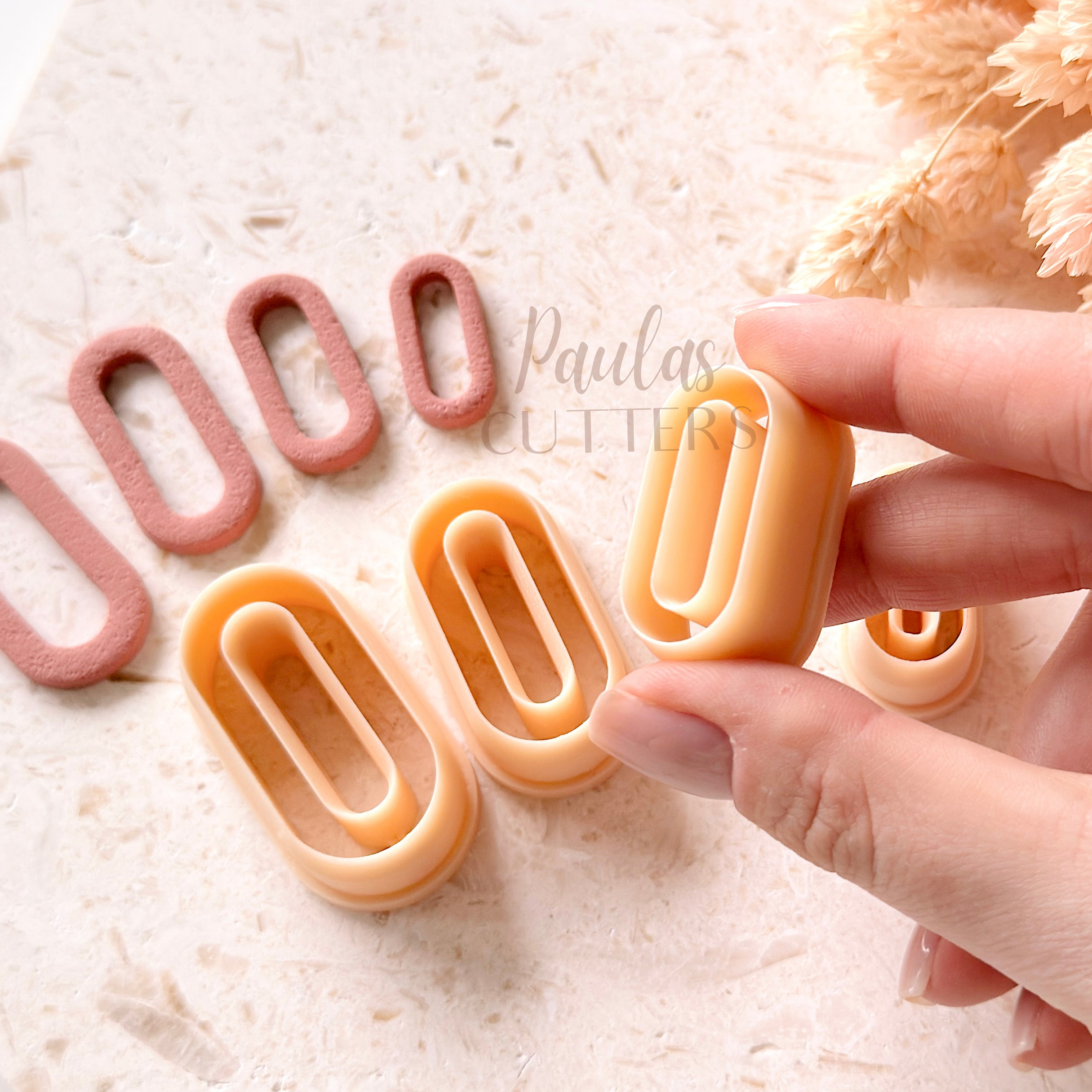 Emporte-pièce en pâte polymère – Forme de base – Outil pour boucles d'oreilles G-20