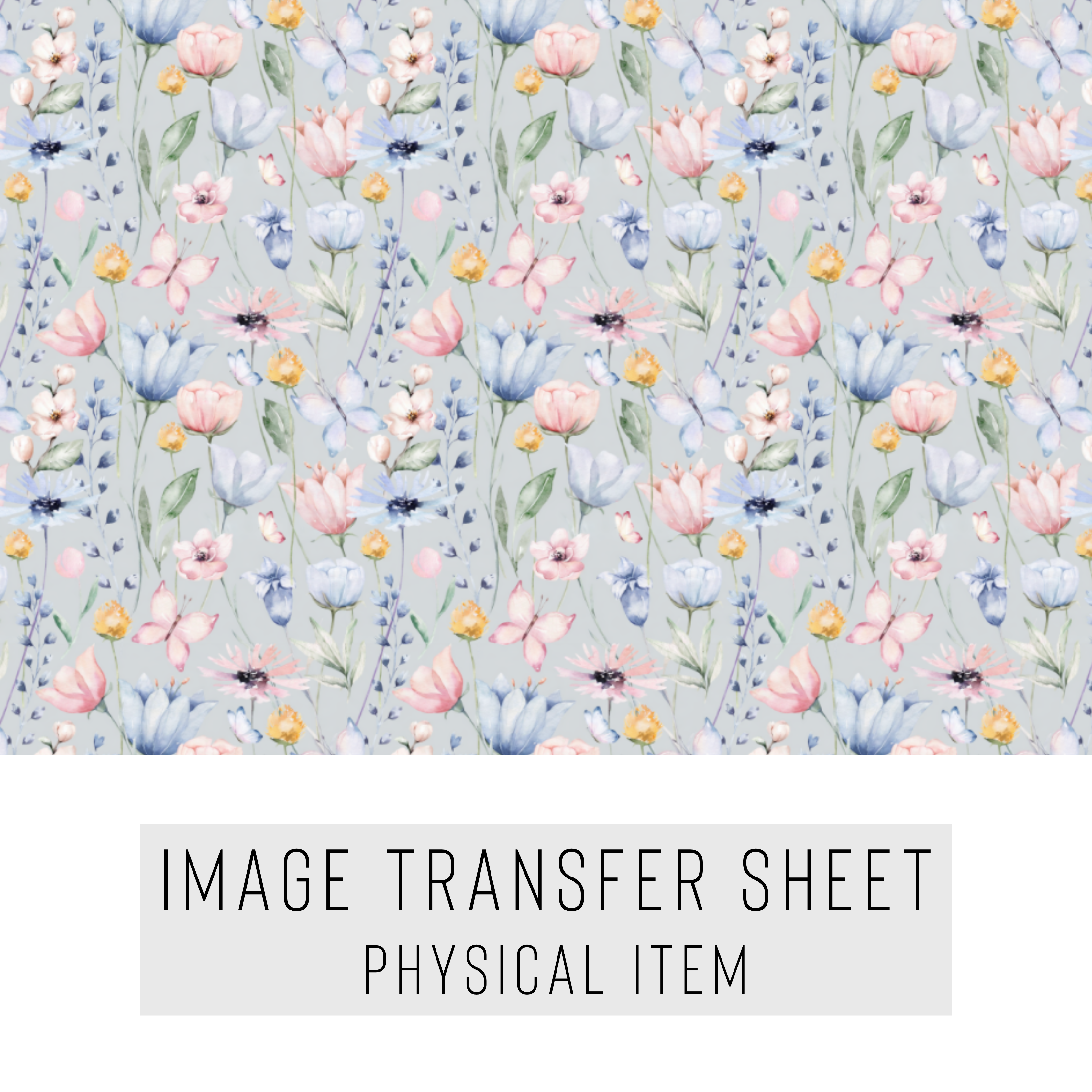 High quality water-soluble transfer paper applied on polymer clay, vibrant detailed pattern