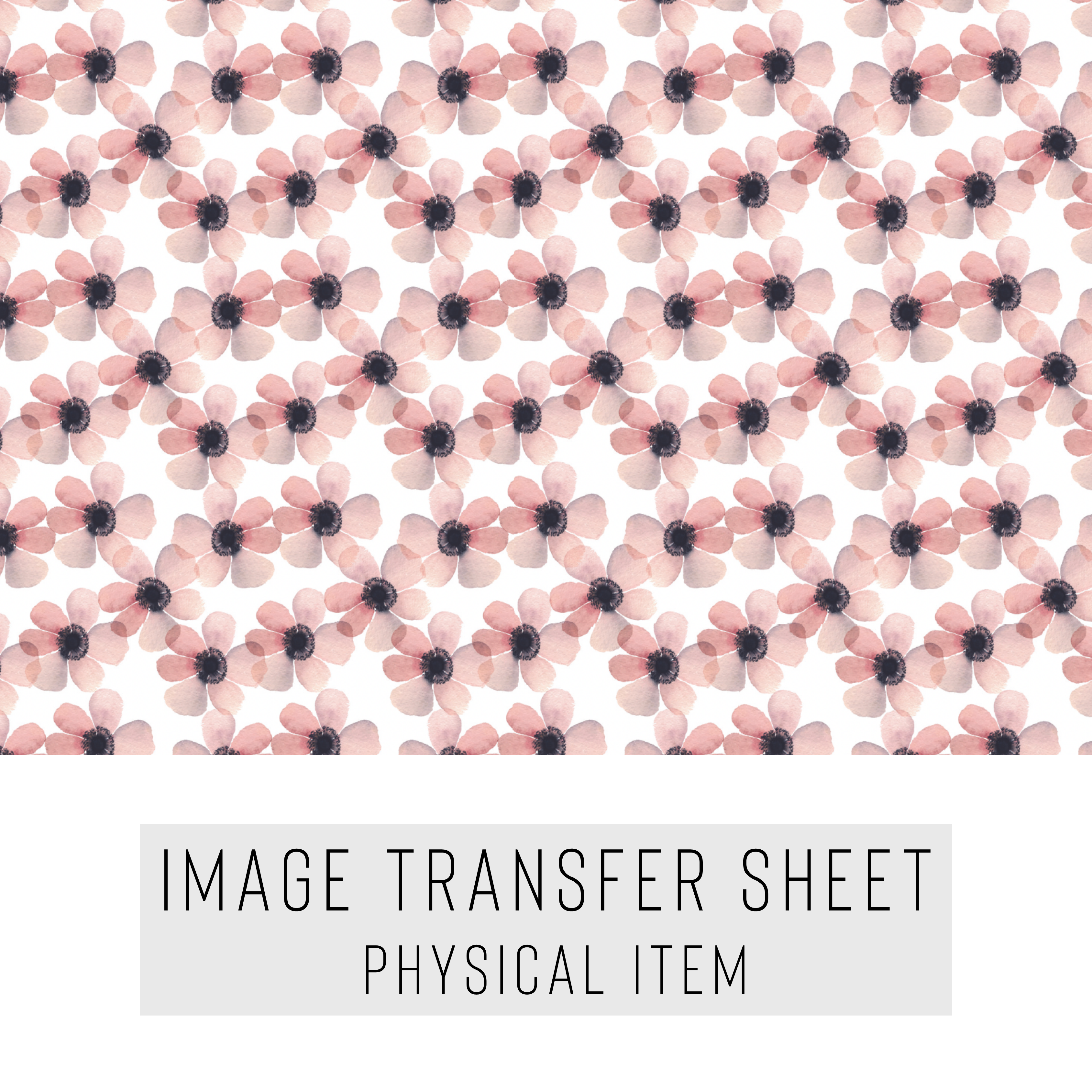 High quality water-soluble transfer paper applied on polymer clay, vibrant detailed pattern