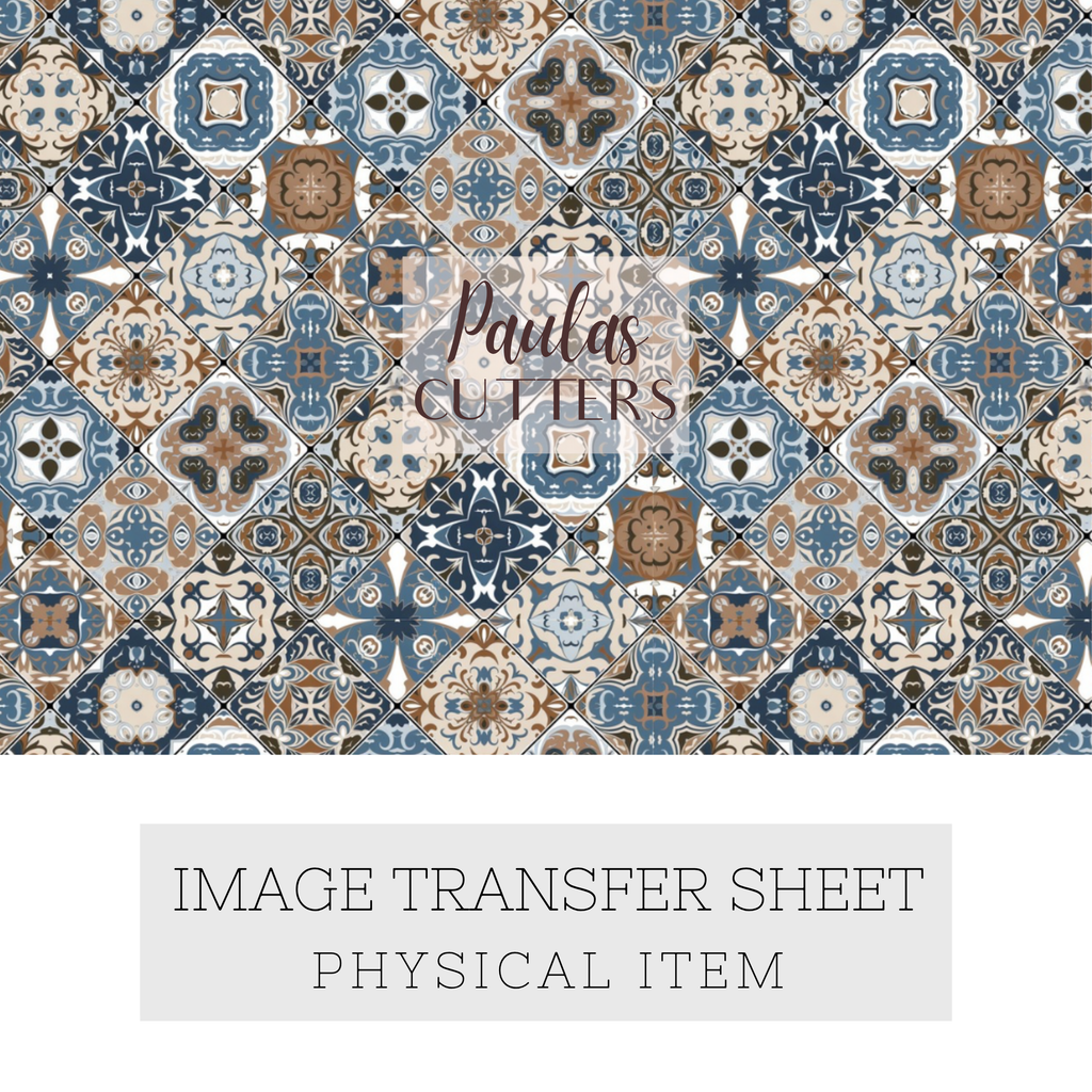 Papier transfert pour pâte polymère – Feuille hydrosoluble TP-455