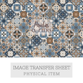 Papier transfert pour pâte polymère – Feuille hydrosoluble TP-455