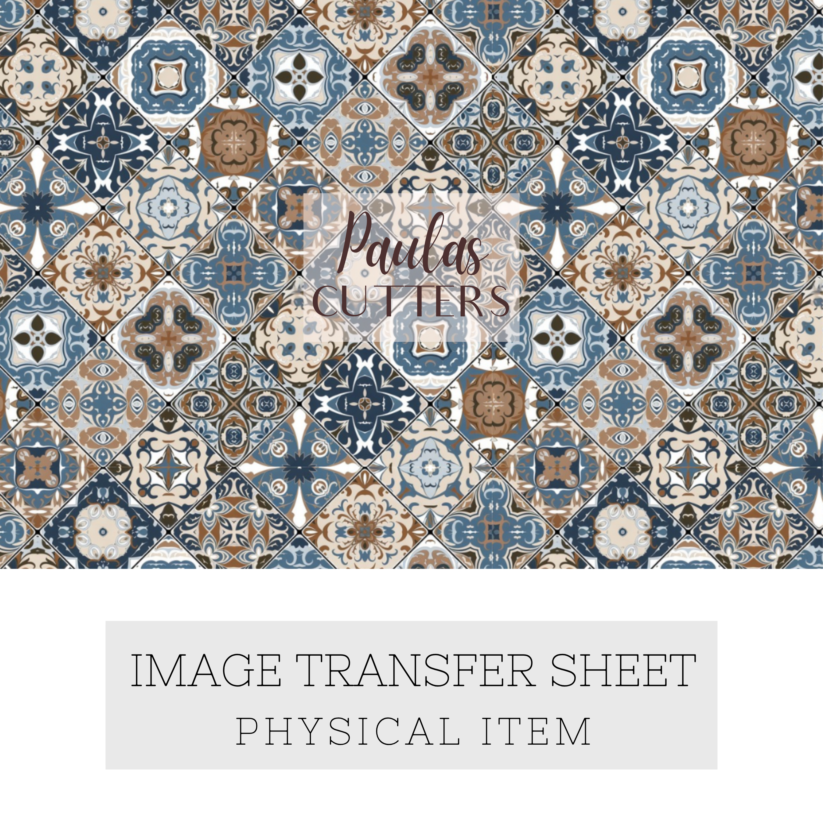 Papier transfert pour pâte polymère – Feuille hydrosoluble TP-455