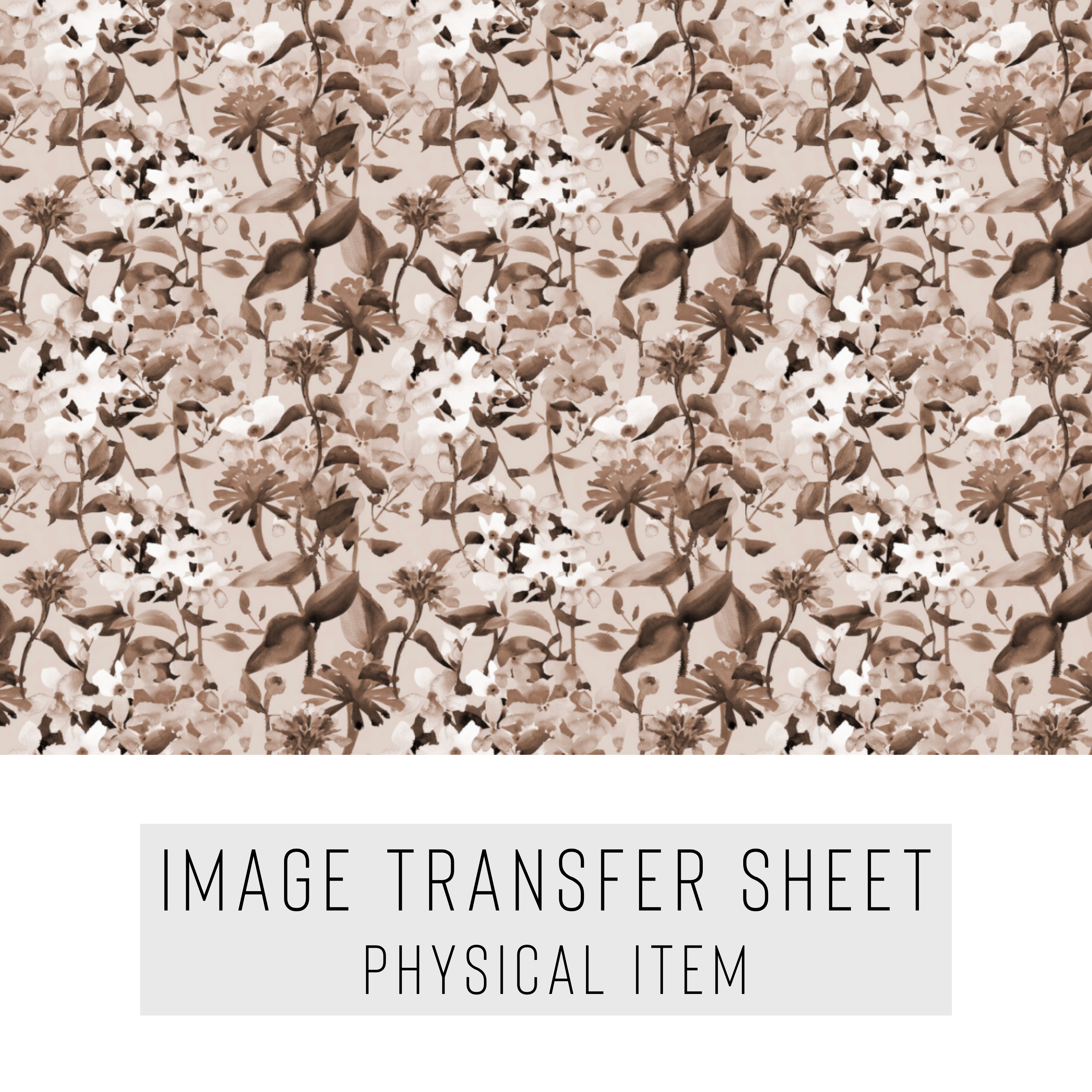 High quality water-soluble transfer paper applied on polymer clay, vibrant detailed pattern