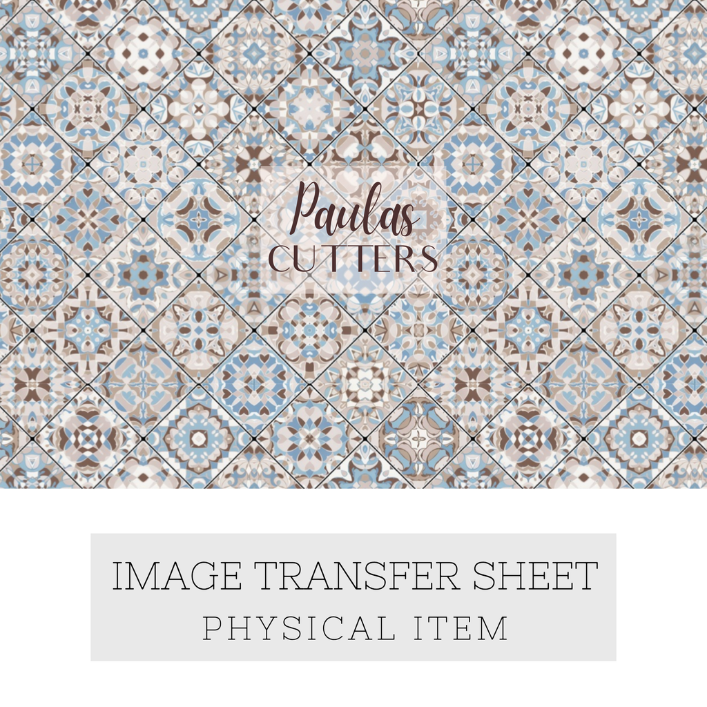 Papier transfert pour pâte polymère – Feuille hydrosoluble TP-455