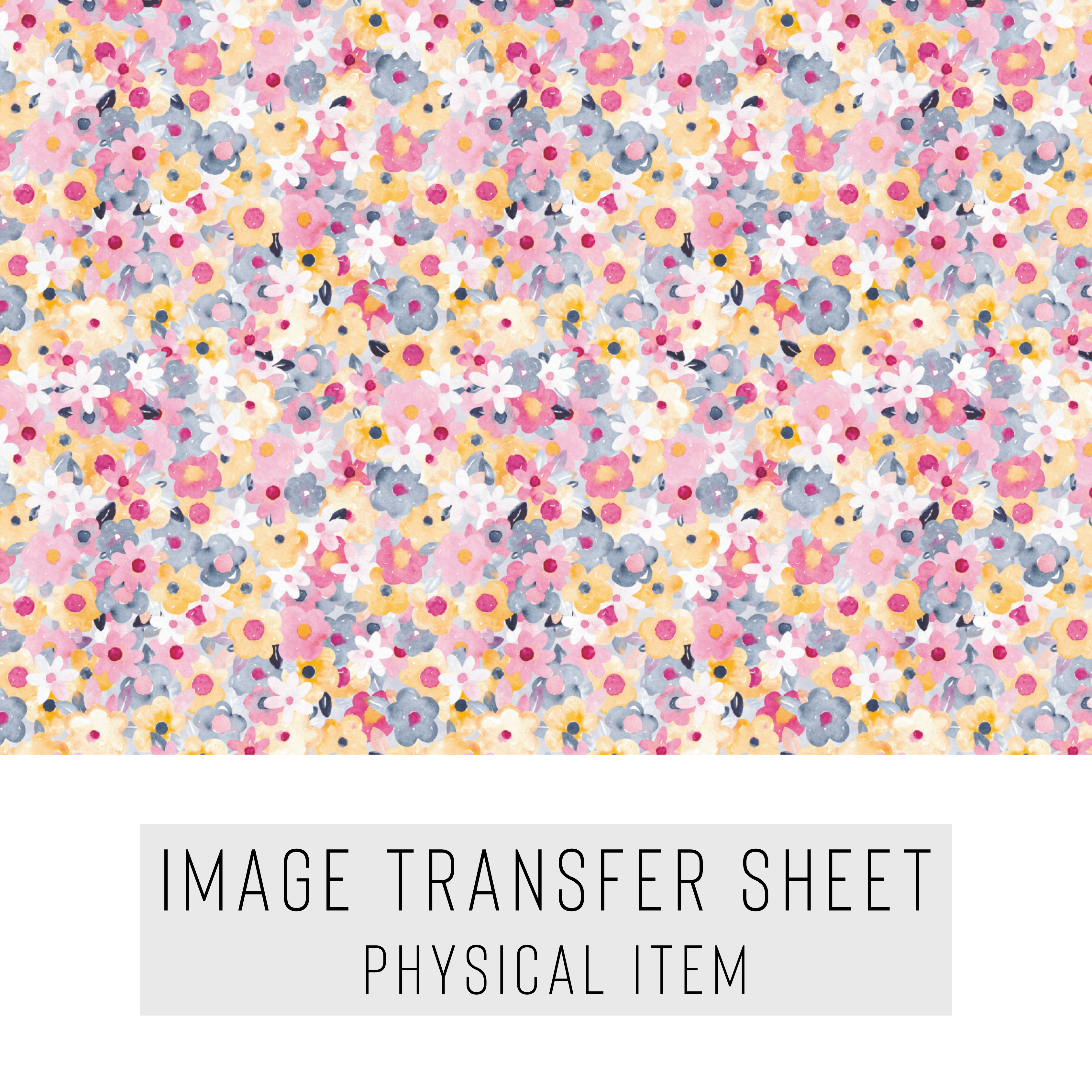 High quality water-soluble transfer paper applied on polymer clay, vibrant detailed pattern