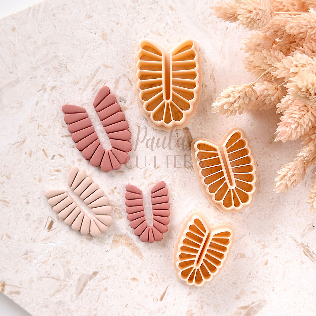 Polymer Clay Cutter, Leaf Shapes, Detailed Earring Cutter Tool, Clay Cutters for Jewelry Making, G-23