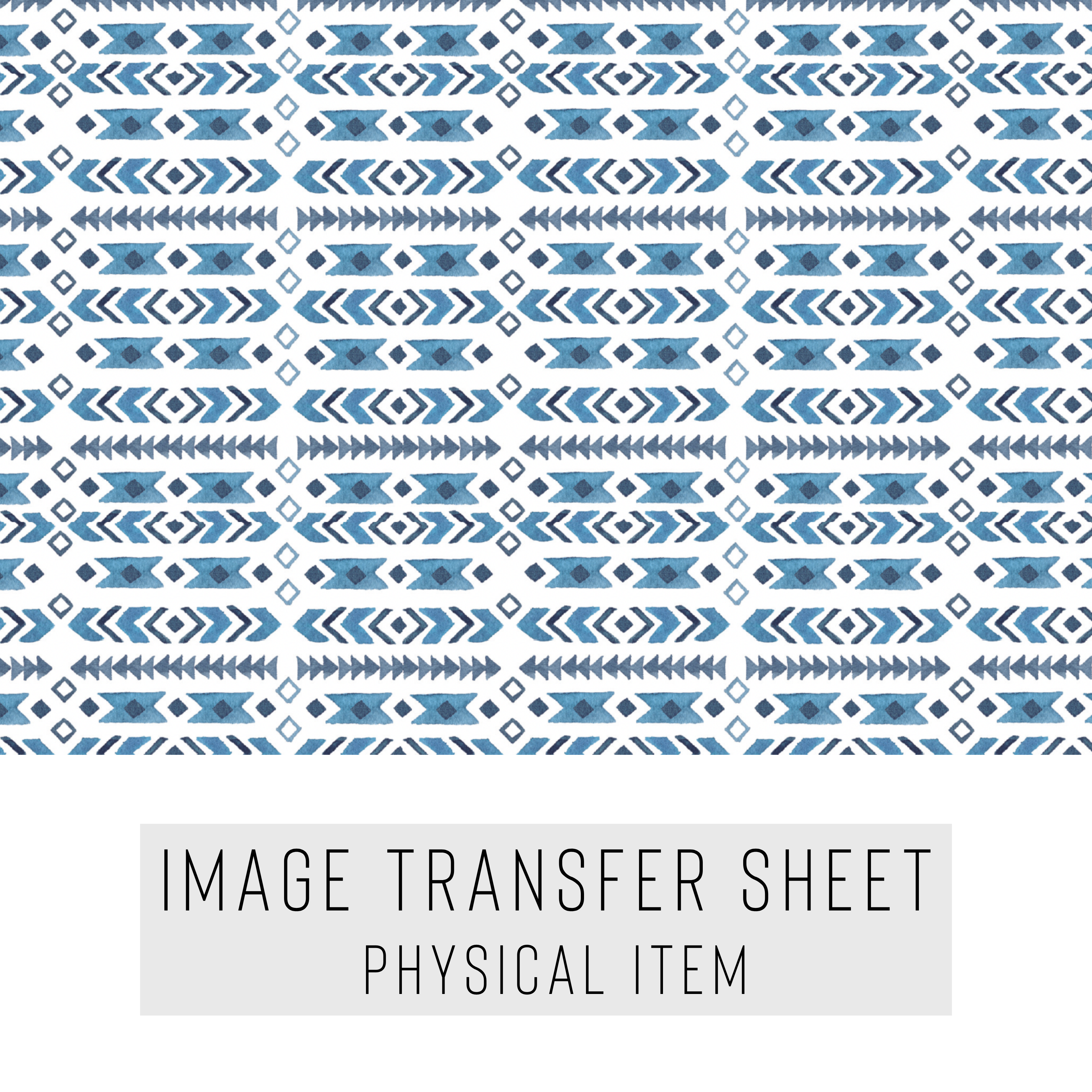 High quality water-soluble transfer paper applied on polymer clay, vibrant detailed pattern