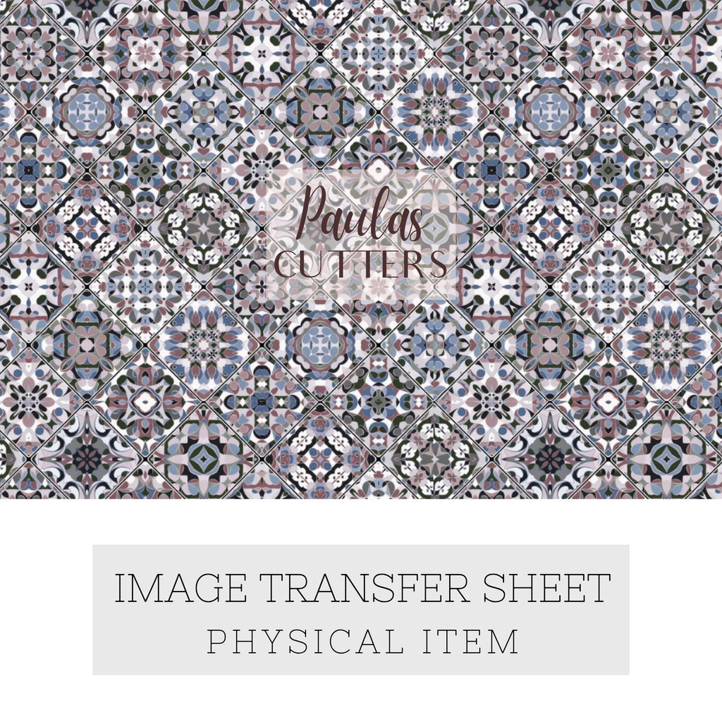 Papier transfert pour pâte polymère – Feuille hydrosoluble TP-455