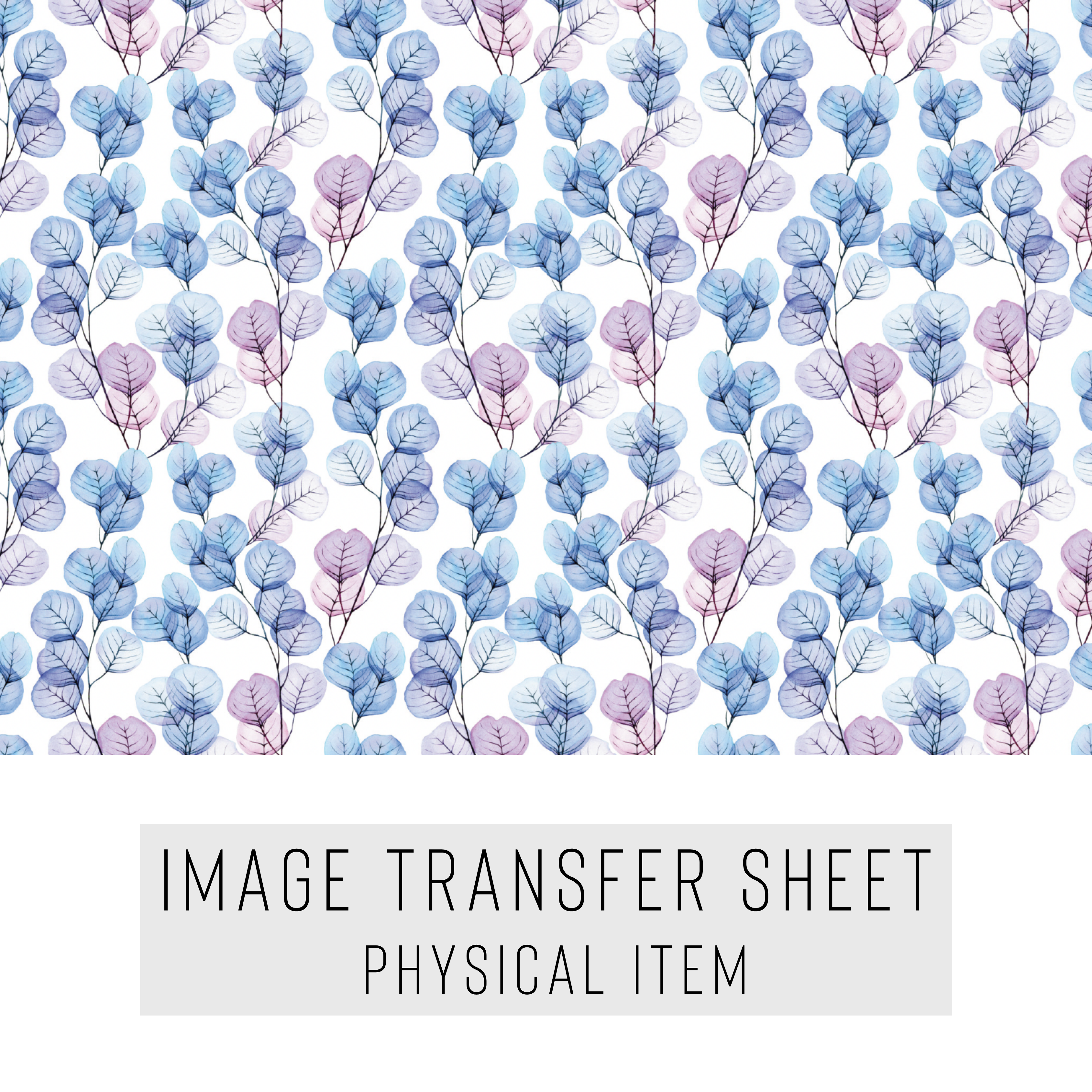 High quality water-soluble transfer paper applied on polymer clay, vibrant detailed pattern