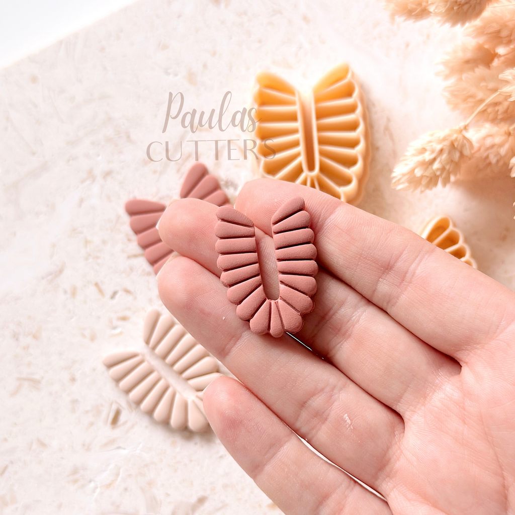 Polymer Clay Cutter, Leaf Shapes, Detailed Earring Cutter Tool, Clay Cutters for Jewelry Making, G-23