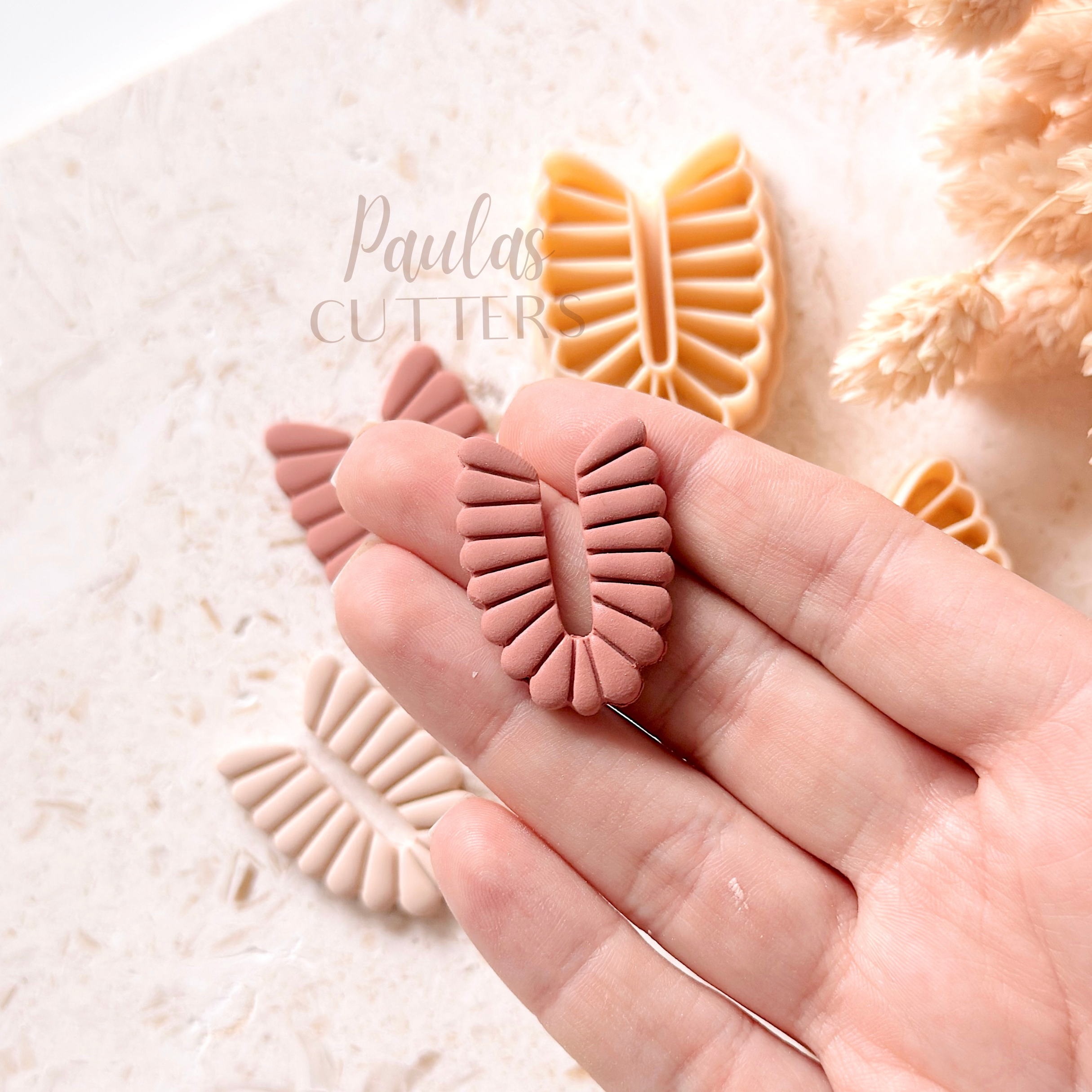 Polymer Clay Cutter, Leaf Shapes, Detailed Earring Cutter Tool, Clay Cutters for Jewelry Making, G-23