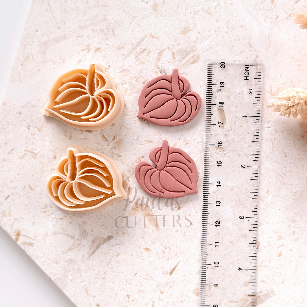 Polymer Clay Cutter, Leaf Shapes, Minimal Earring Cutter Tool, Clay Cutters for Jewelry Making, G-04