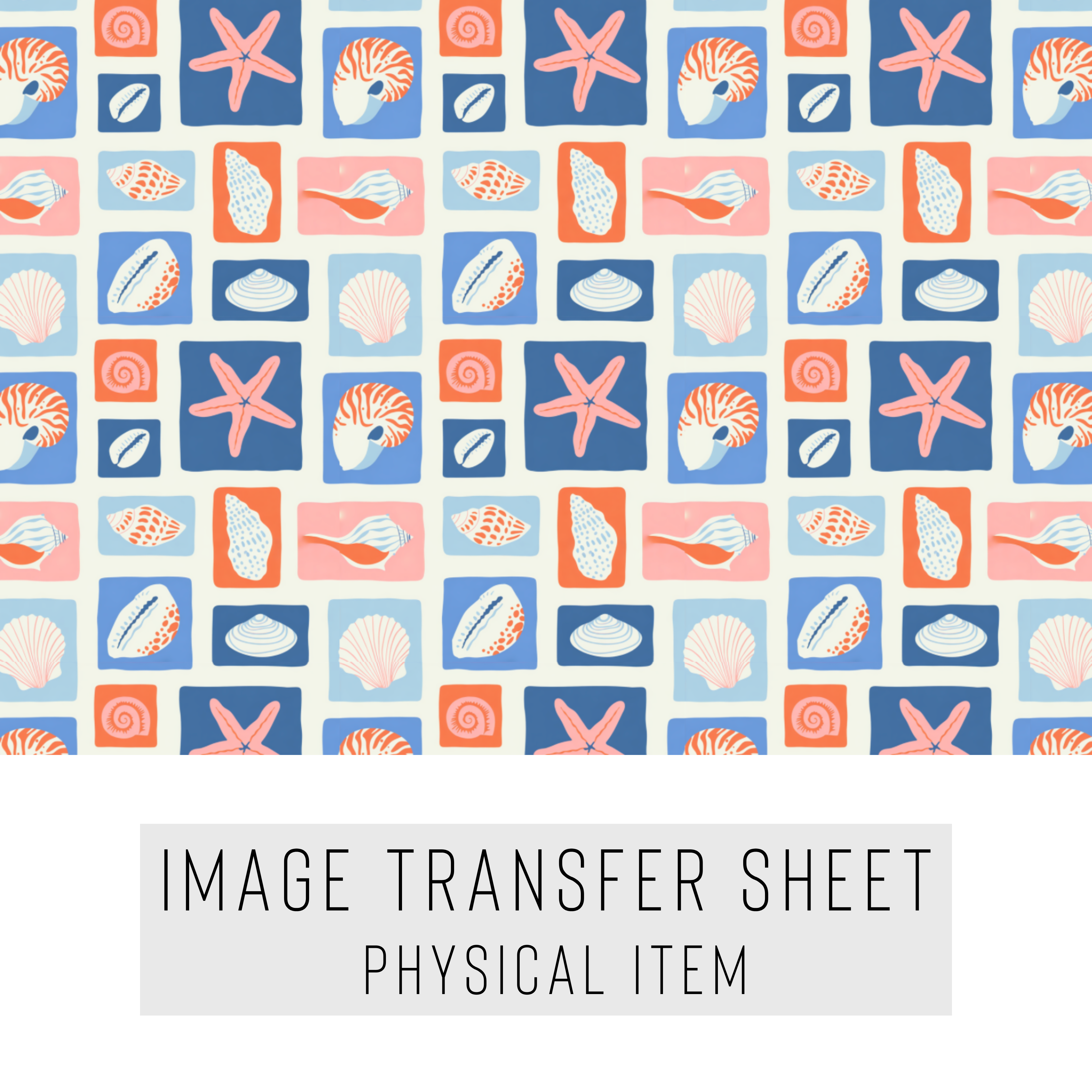 High quality water-soluble transfer paper applied on polymer clay, vibrant detailed pattern