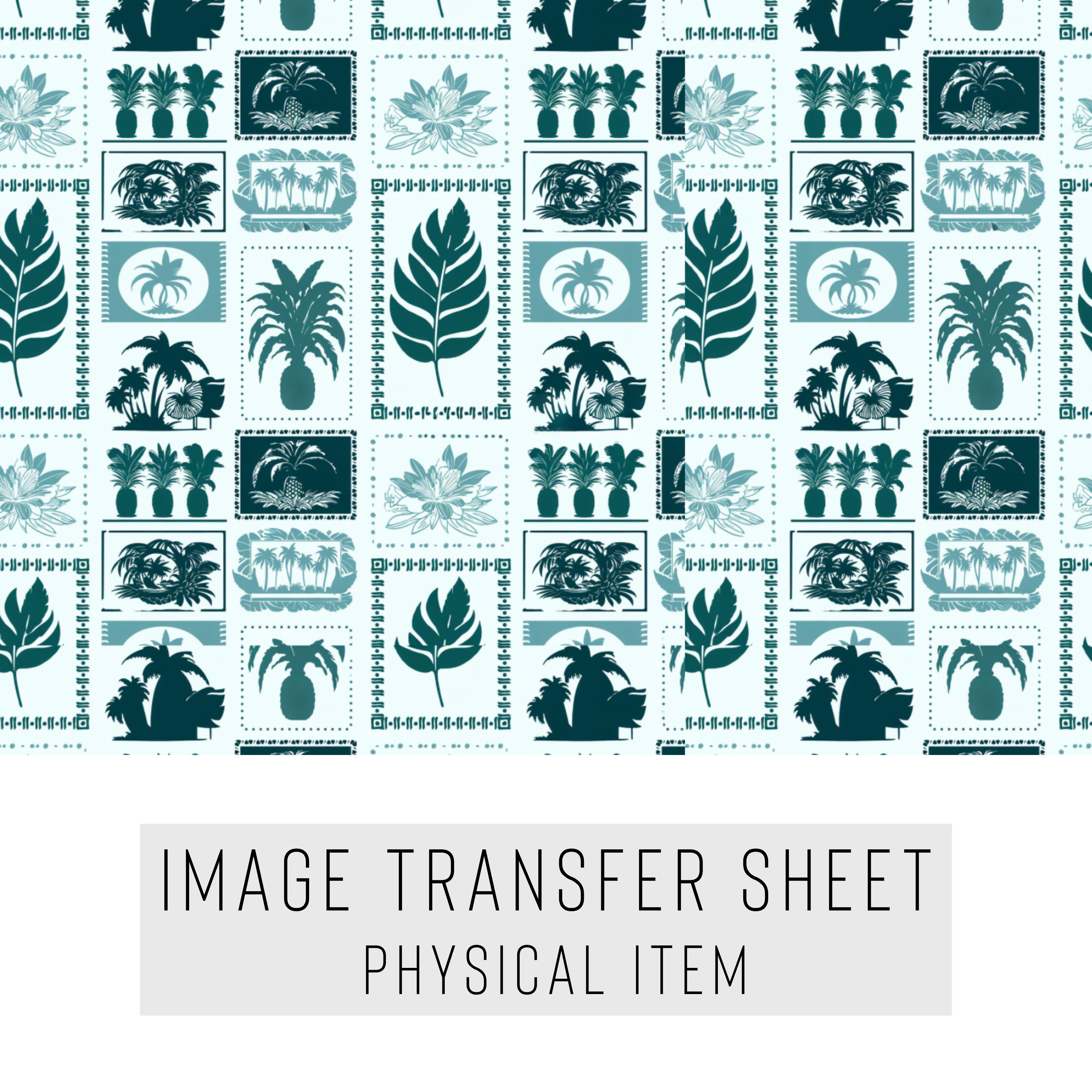 High quality water-soluble transfer paper applied on polymer clay, vibrant detailed pattern