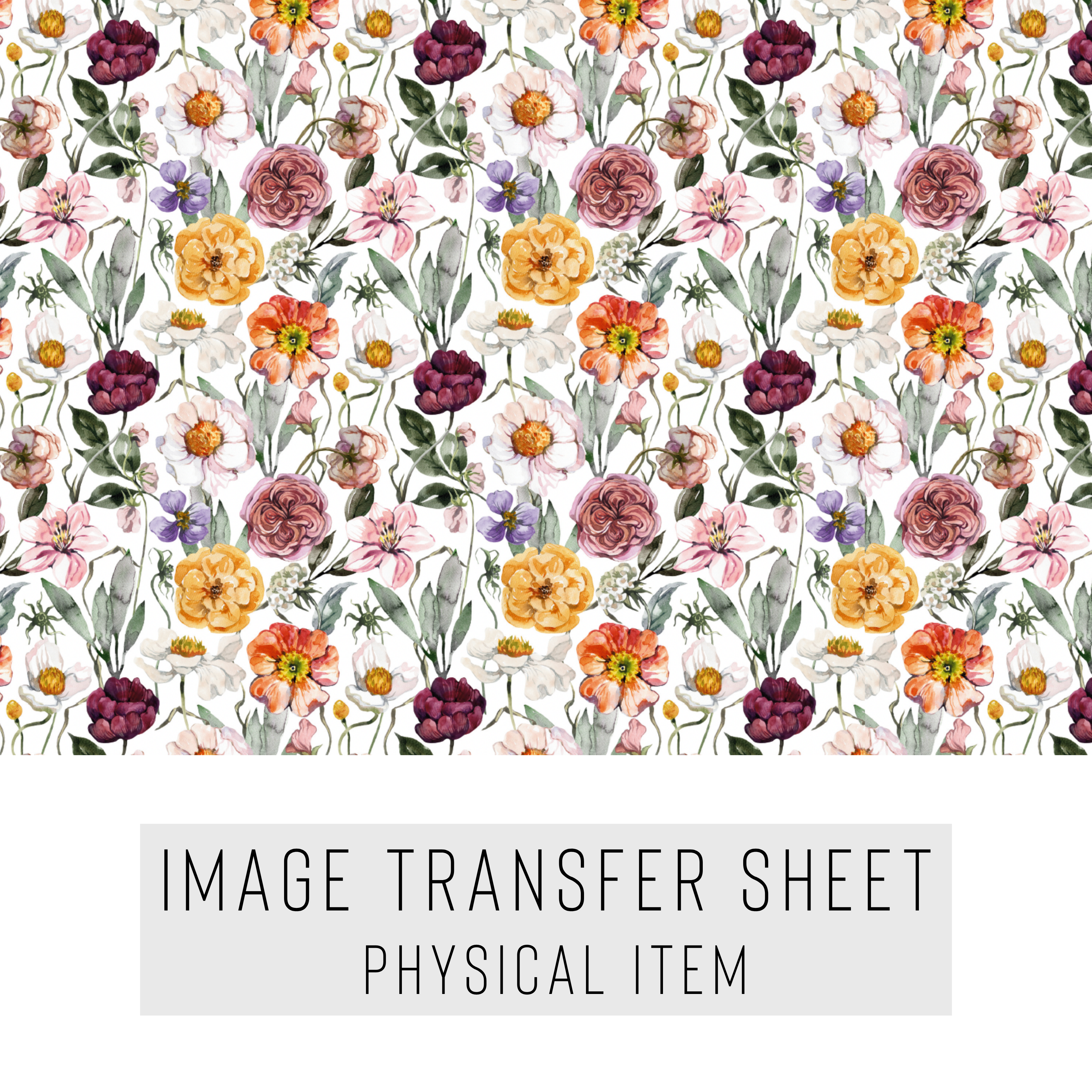 High quality water-soluble transfer paper applied on polymer clay, vibrant detailed pattern