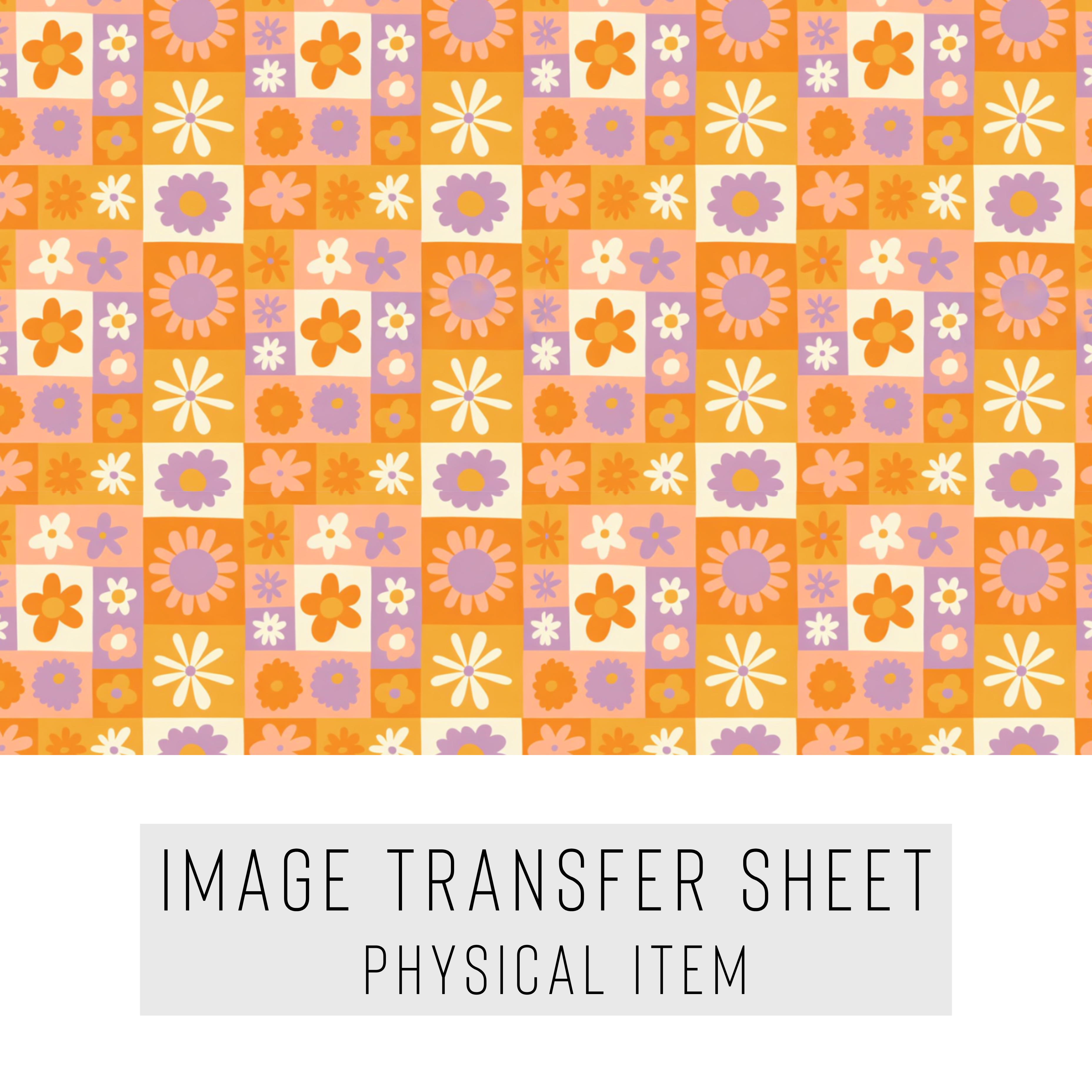 High quality water-soluble transfer paper applied on polymer clay, vibrant detailed pattern