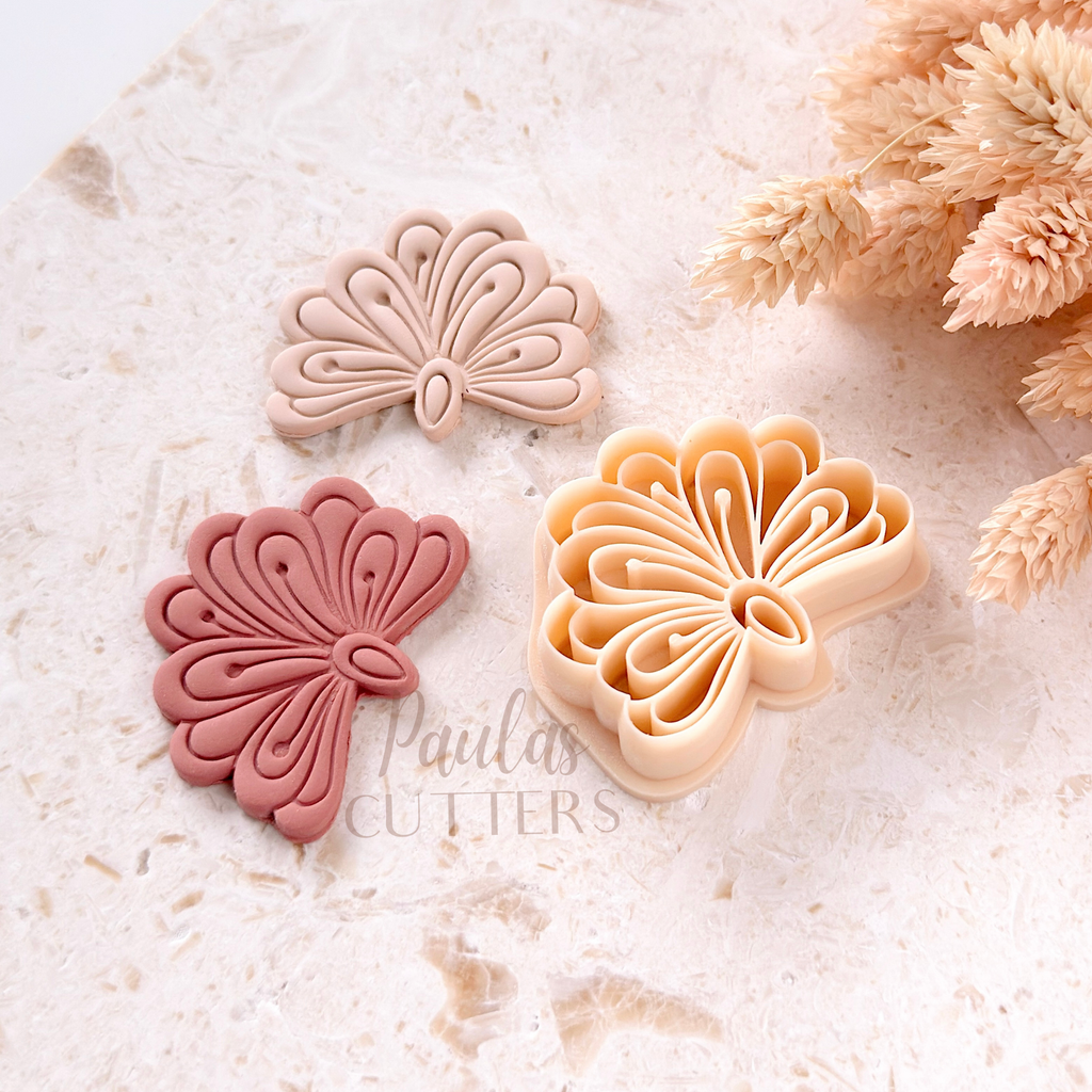 Polymer Clay Cutter, Floral Shapes, Modern Earring Cutter Tool, Clay Cutters for Jewelry Making, G-09