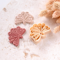 Polymer Clay Cutter, Floral Shapes, Modern Earring Cutter Tool, Clay Cutters for Jewelry Making, G-09