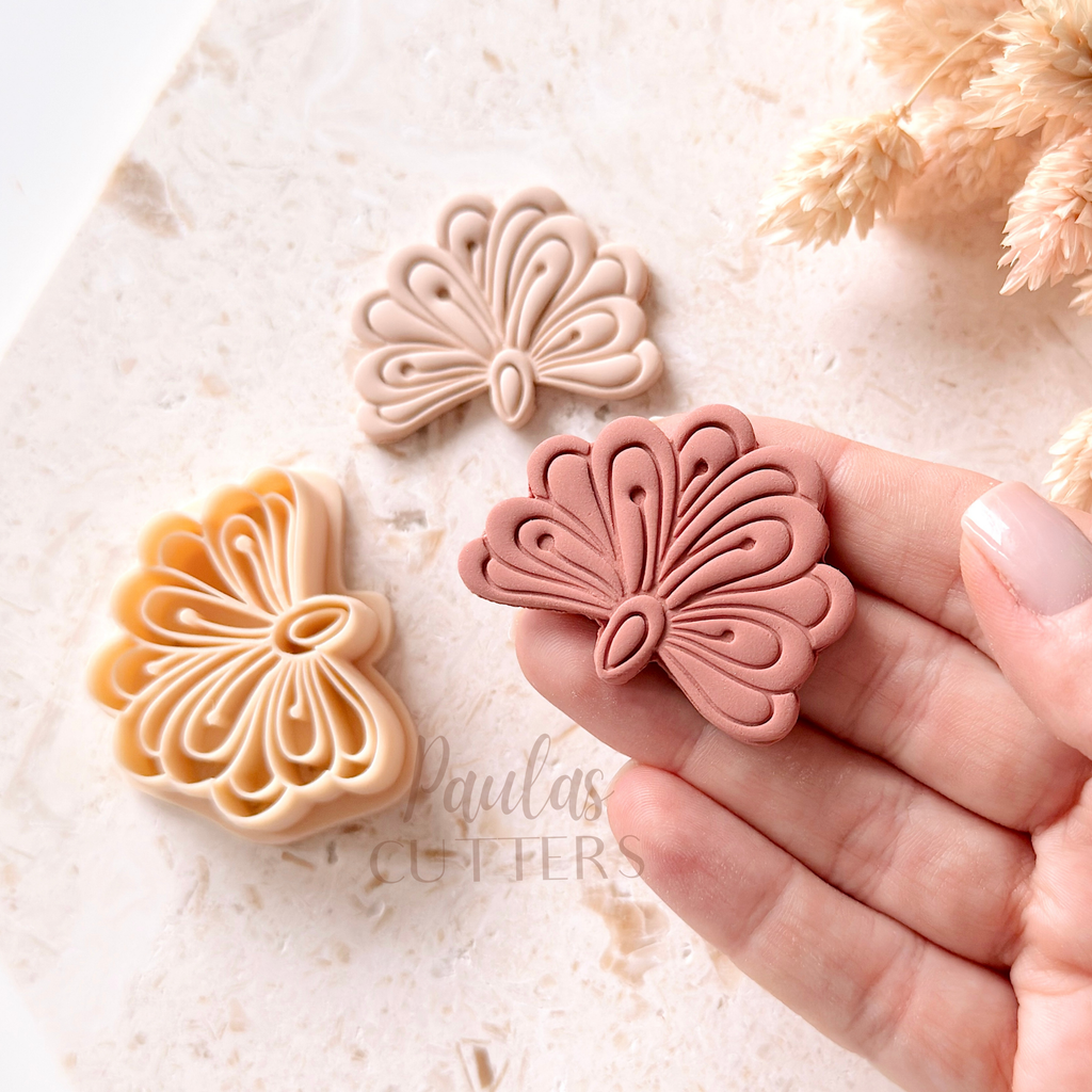 Polymer Clay Cutter, Floral Shapes, Modern Earring Cutter Tool, Clay Cutters for Jewelry Making, G-09