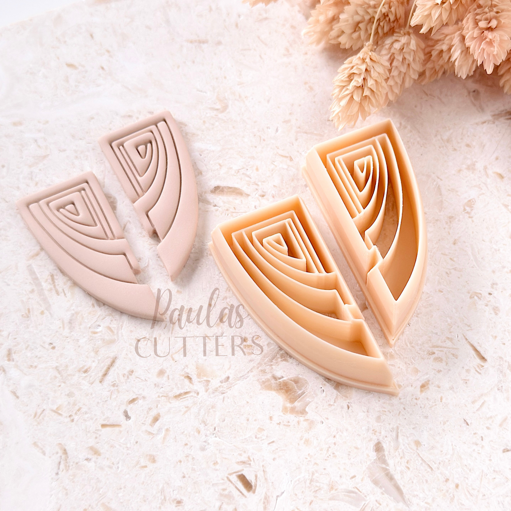 Polymer Clay Cutter, Leaf Shapes, Earring Cutter Tool, Clay Cutters for Jewelry Making, G-03