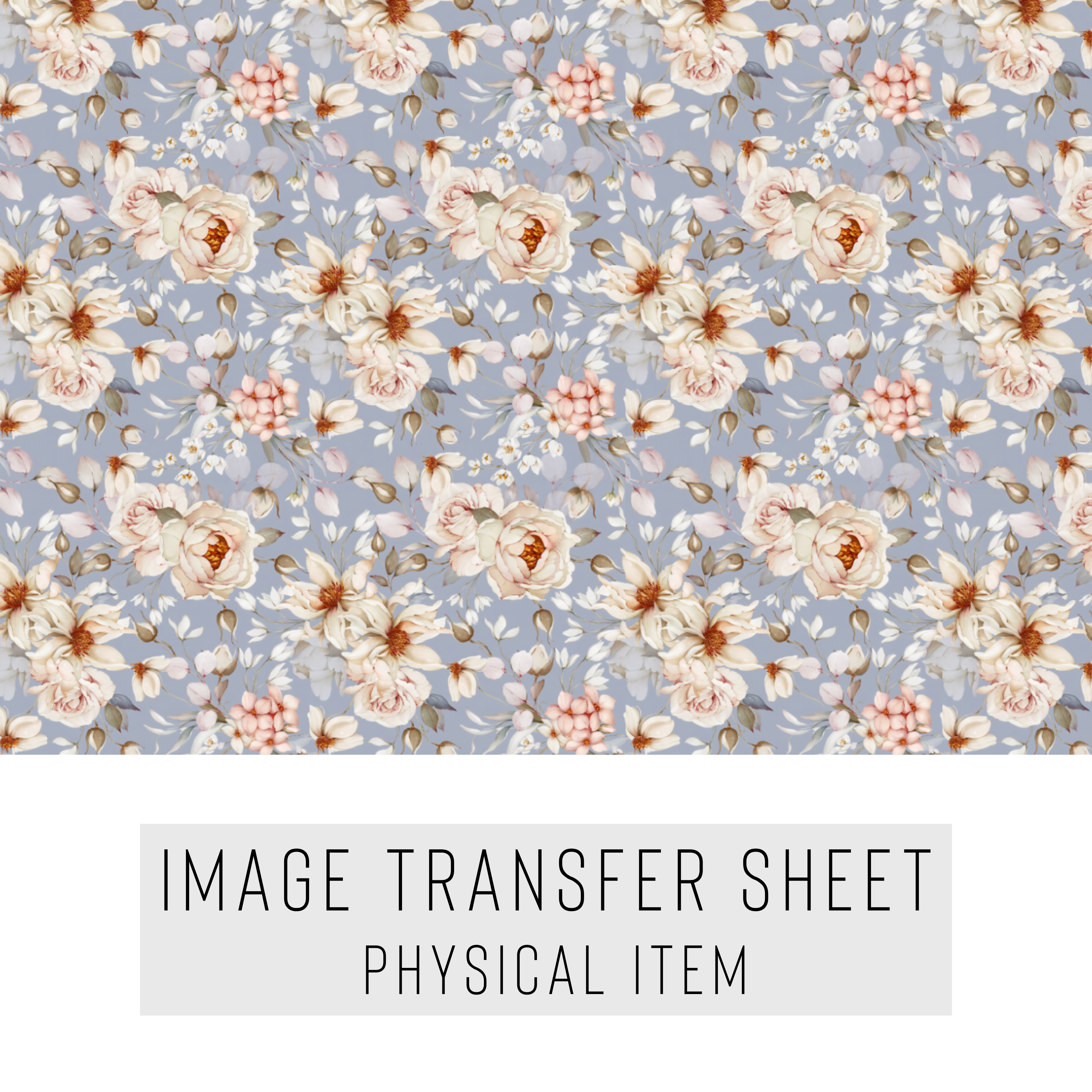 High quality water-soluble transfer paper applied on polymer clay, vibrant detailed pattern