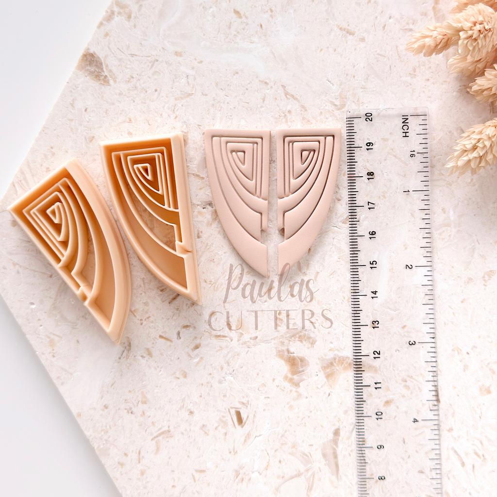 Polymer Clay Cutter, Leaf Shapes, Earring Cutter Tool, Clay Cutters for Jewelry Making, G-03