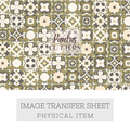 Papier transfert pour pâte polymère – Feuille hydrosoluble TP-455