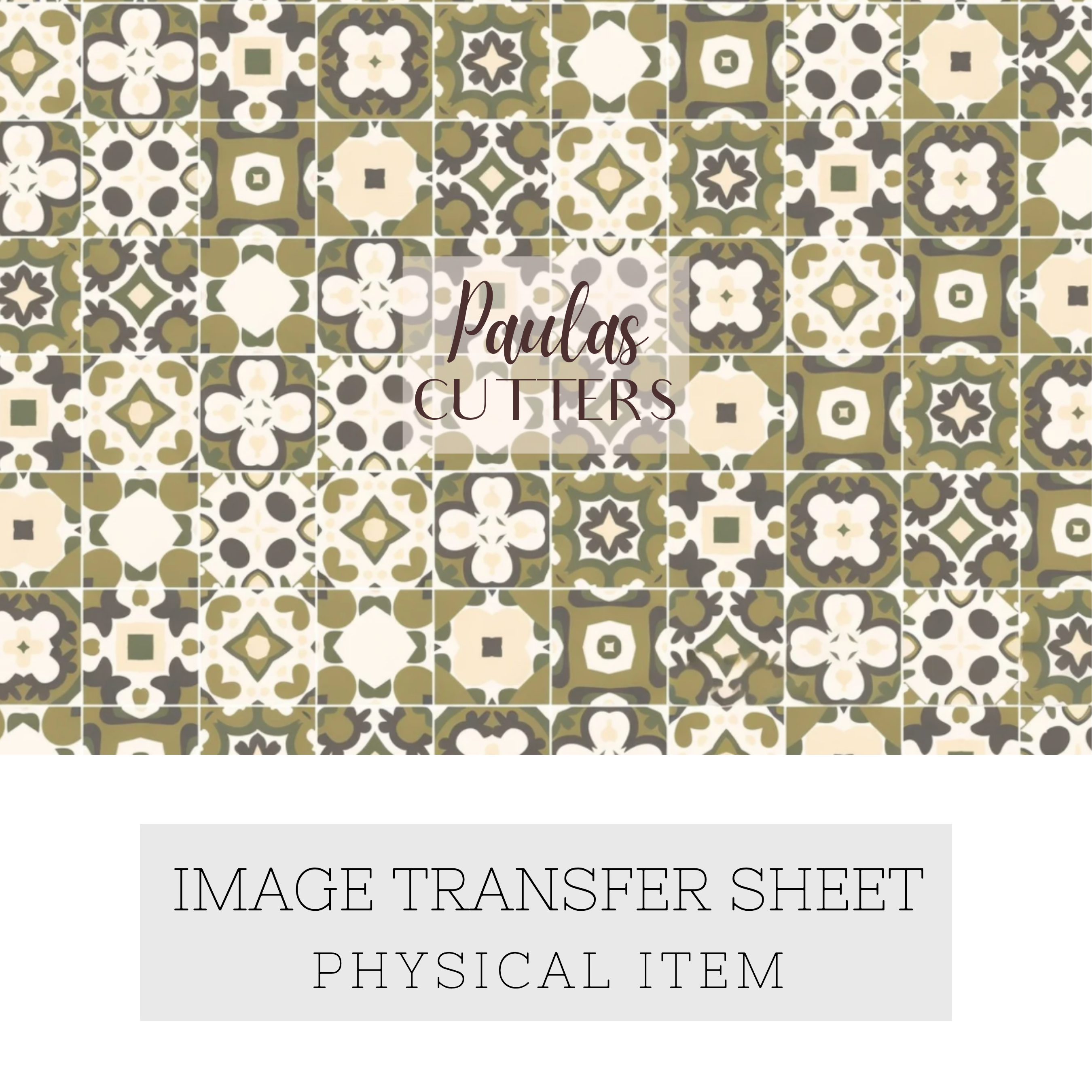 Papier transfert pour pâte polymère – Feuille hydrosoluble TP-455
