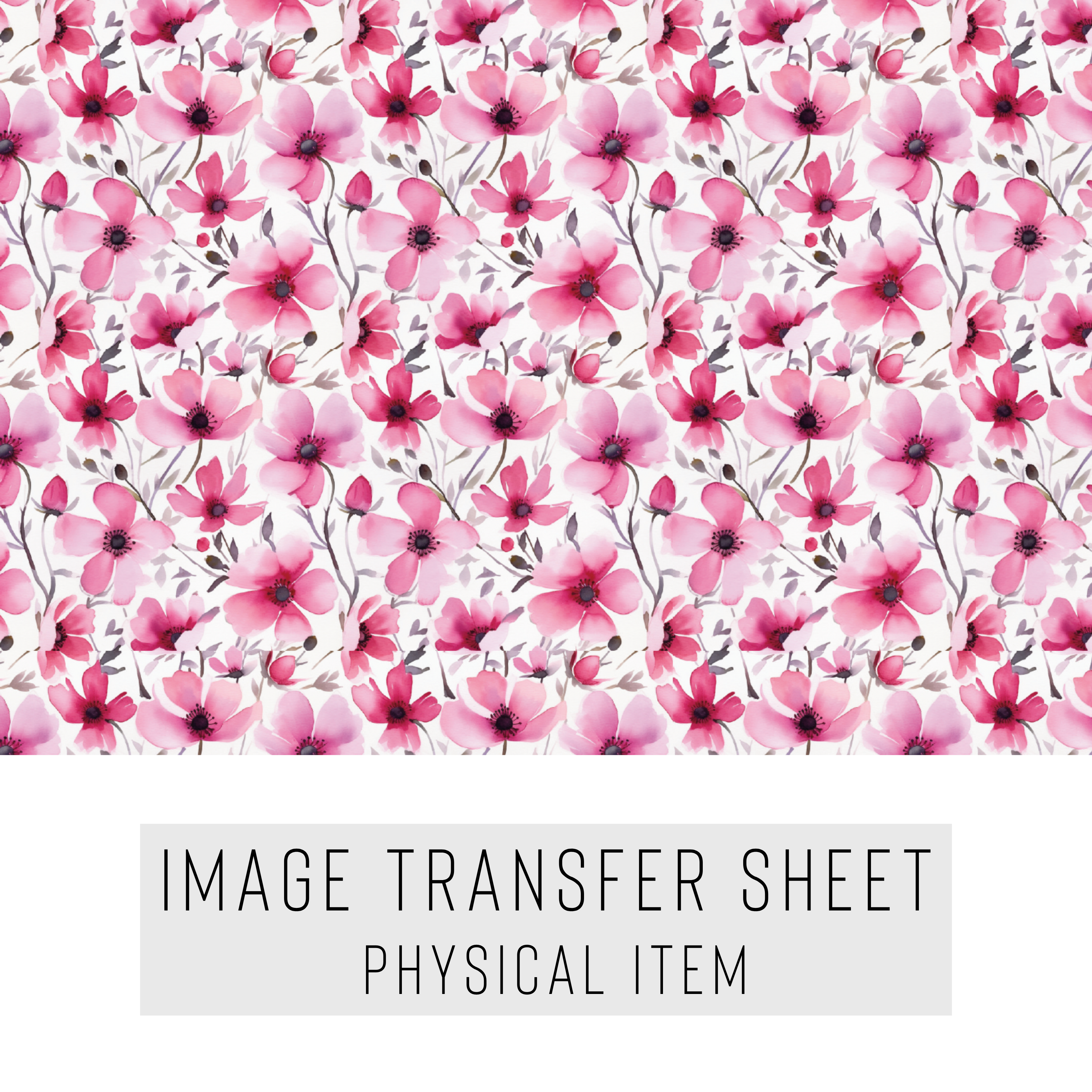 High quality water-soluble transfer paper applied on polymer clay, vibrant detailed pattern