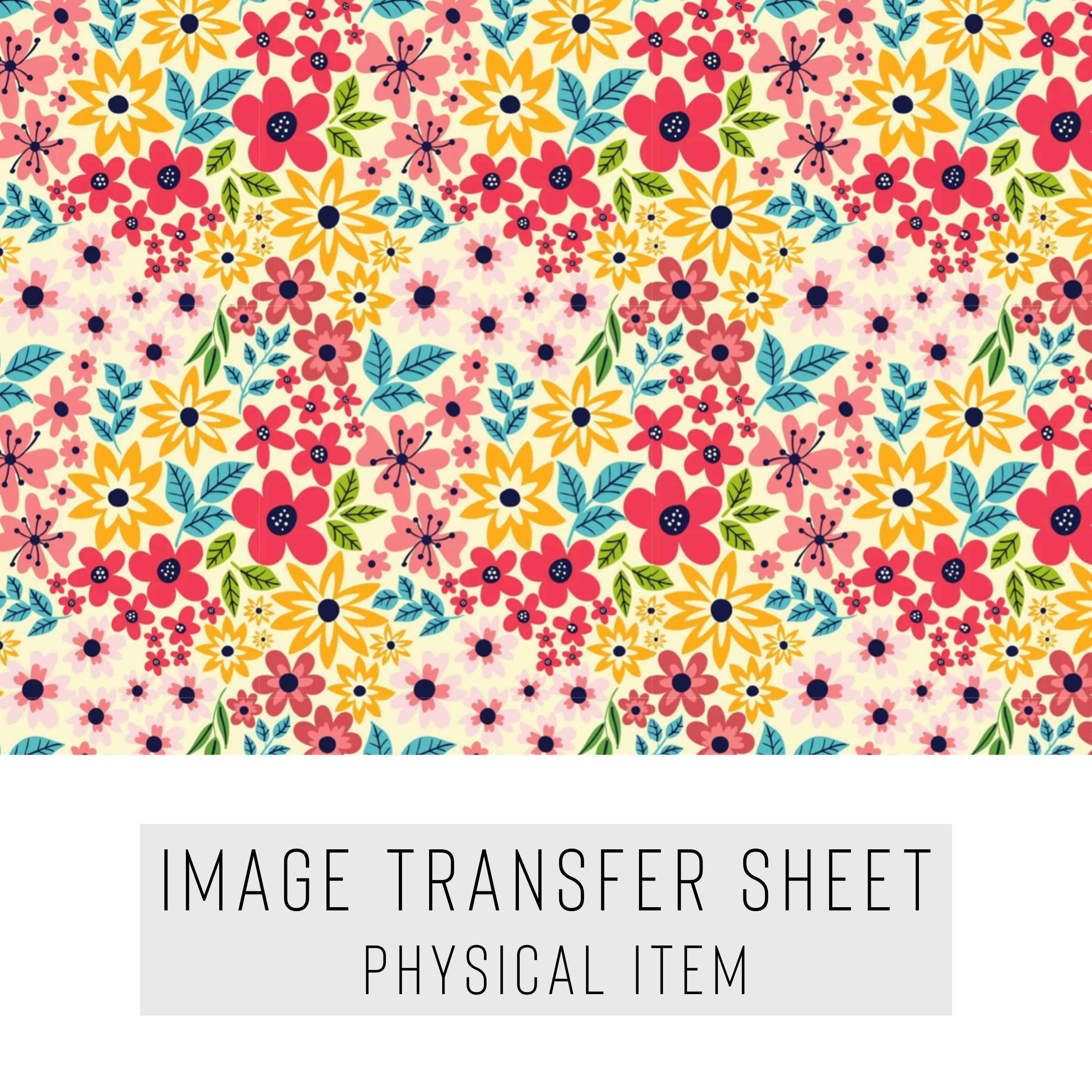 High quality water-soluble transfer paper applied on polymer clay, vibrant detailed pattern