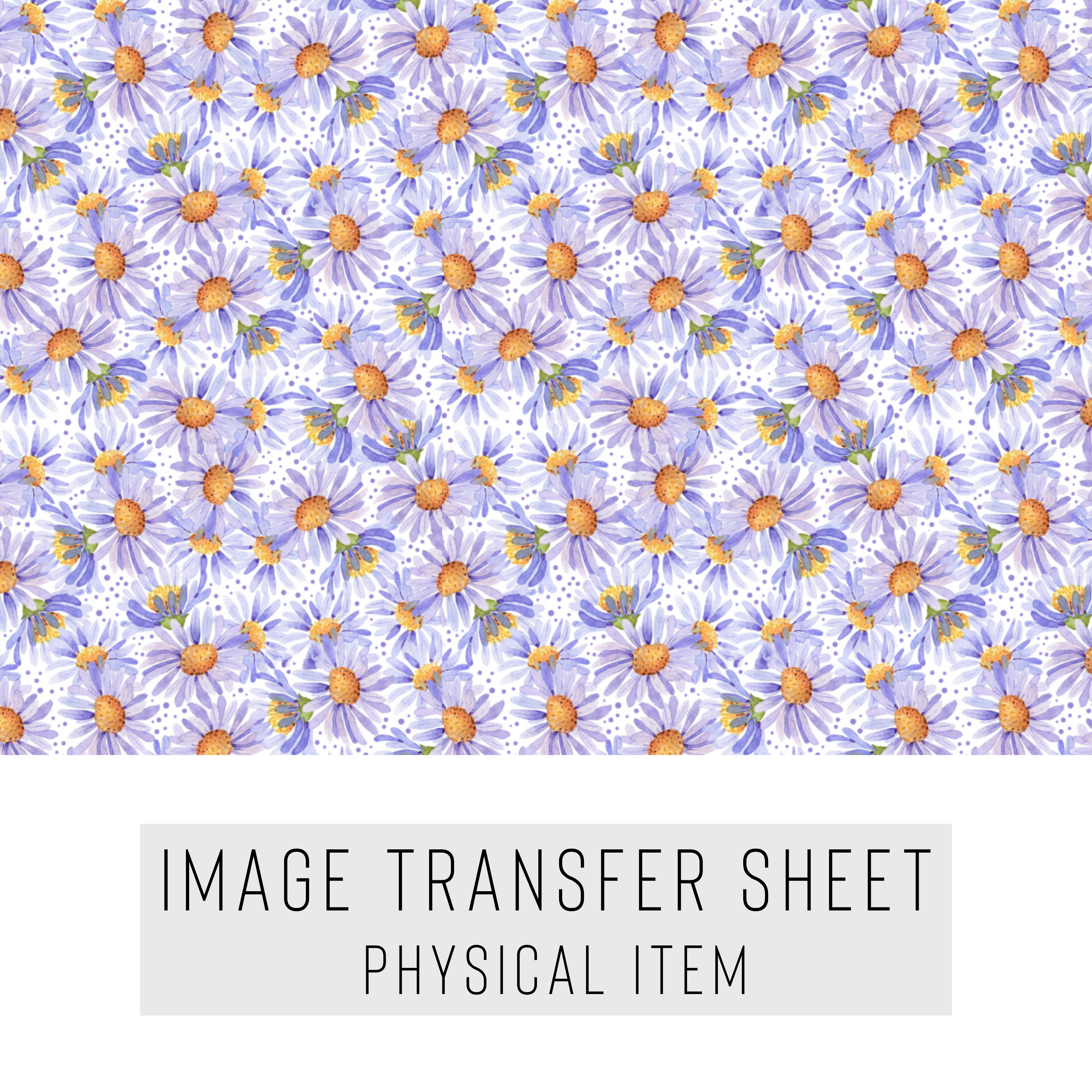 High quality water-soluble transfer paper applied on polymer clay, vibrant detailed pattern