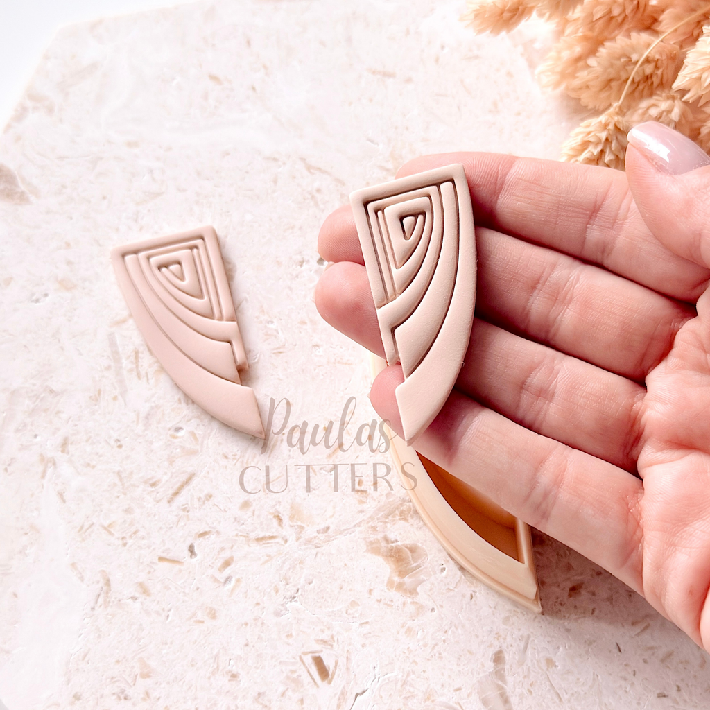 Polymer Clay Cutter, Leaf Shapes, Earring Cutter Tool, Clay Cutters for Jewelry Making, G-03