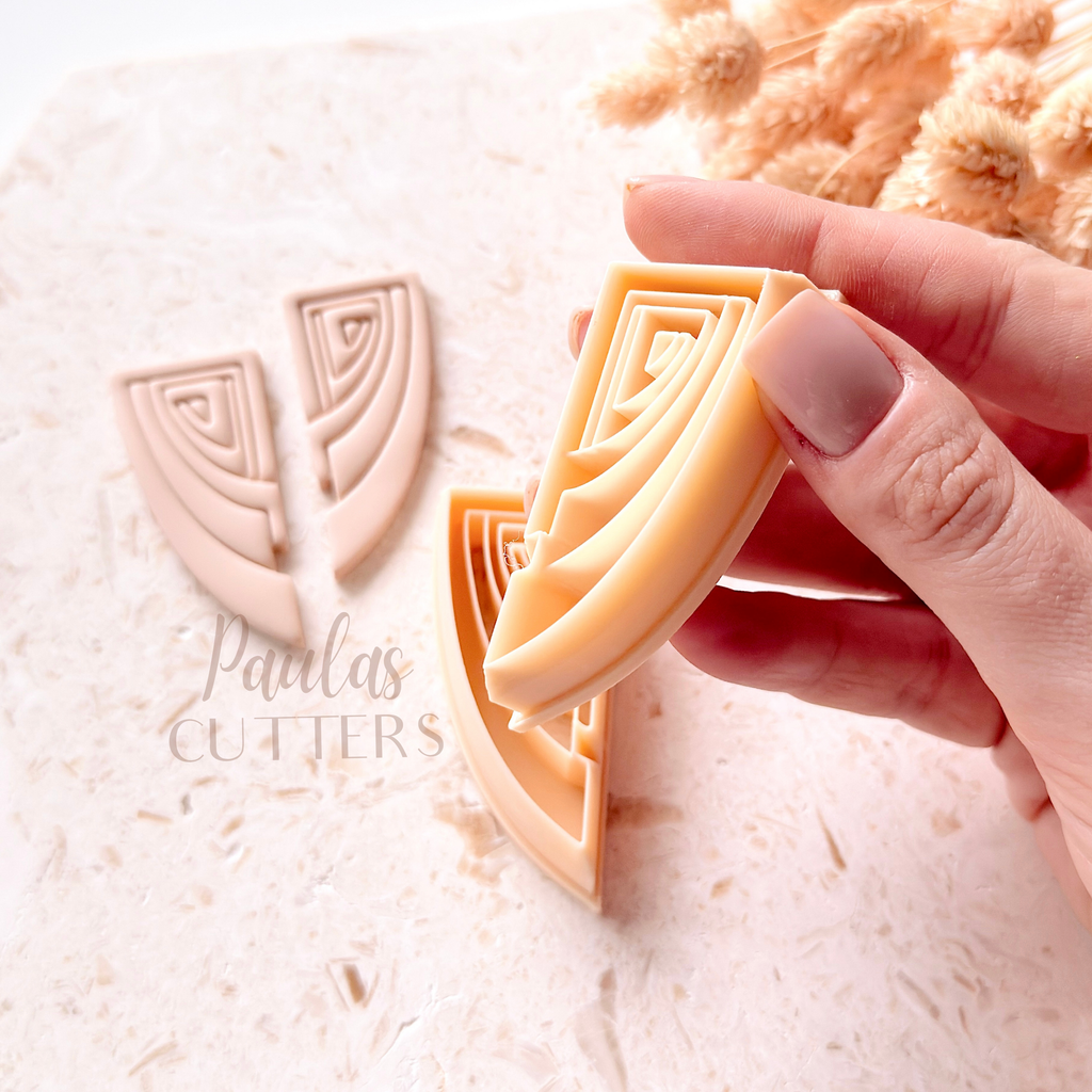 Polymer Clay Cutter, Leaf Shapes, Earring Cutter Tool, Clay Cutters for Jewelry Making, G-03
