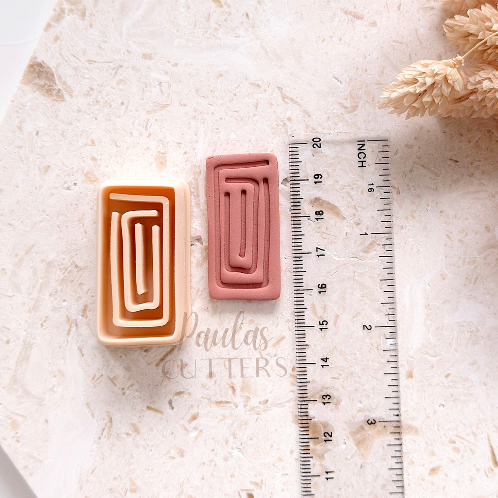 Polymer Clay Cutter, Geometric Shapes, Earring Cutter Tool, Clay Cutters for Jewelry Making, G-05