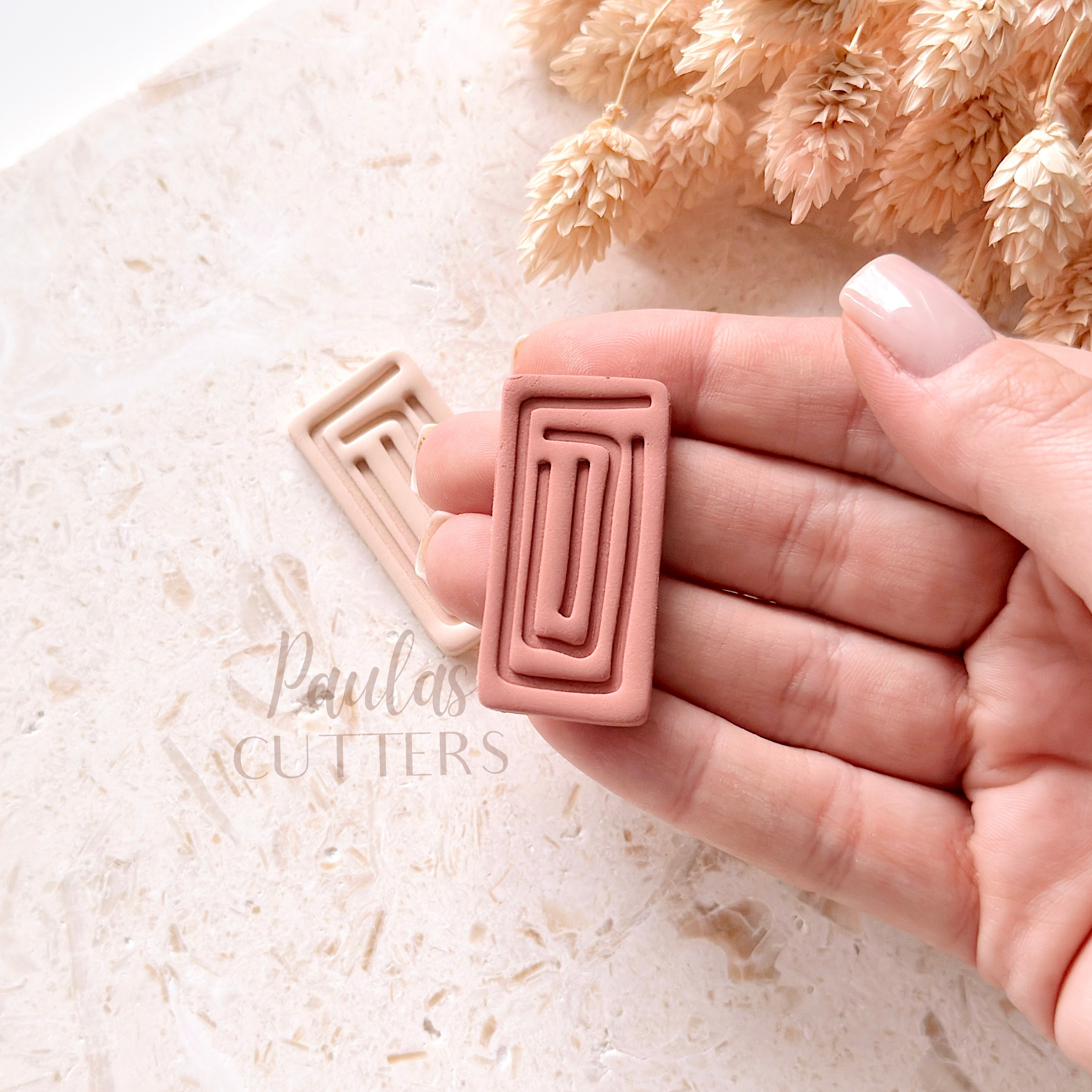 Polymer Clay Cutter, Geometric Shapes, Earring Cutter Tool, Clay Cutters for Jewelry Making, G-05