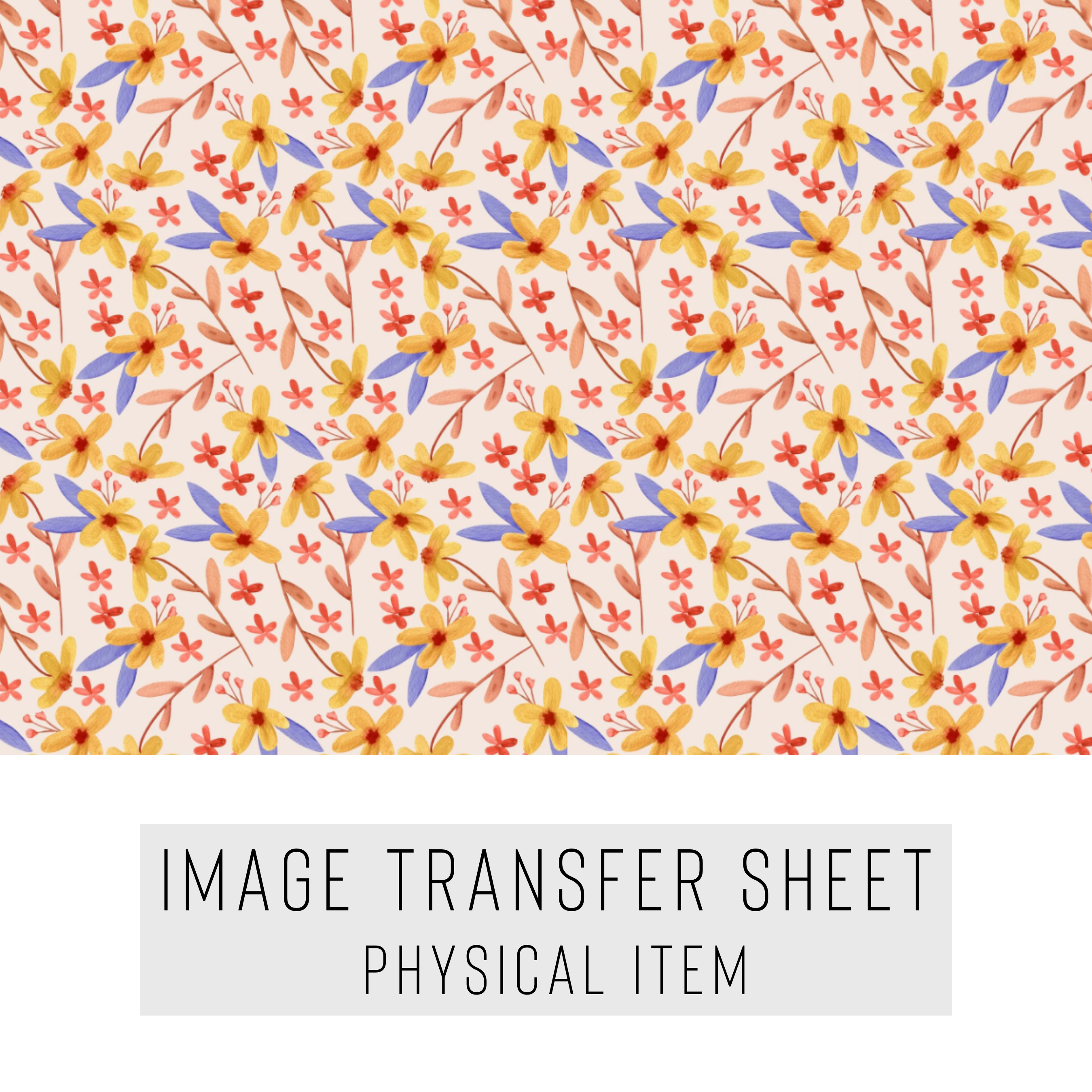 High quality water-soluble transfer paper applied on polymer clay, vibrant detailed pattern