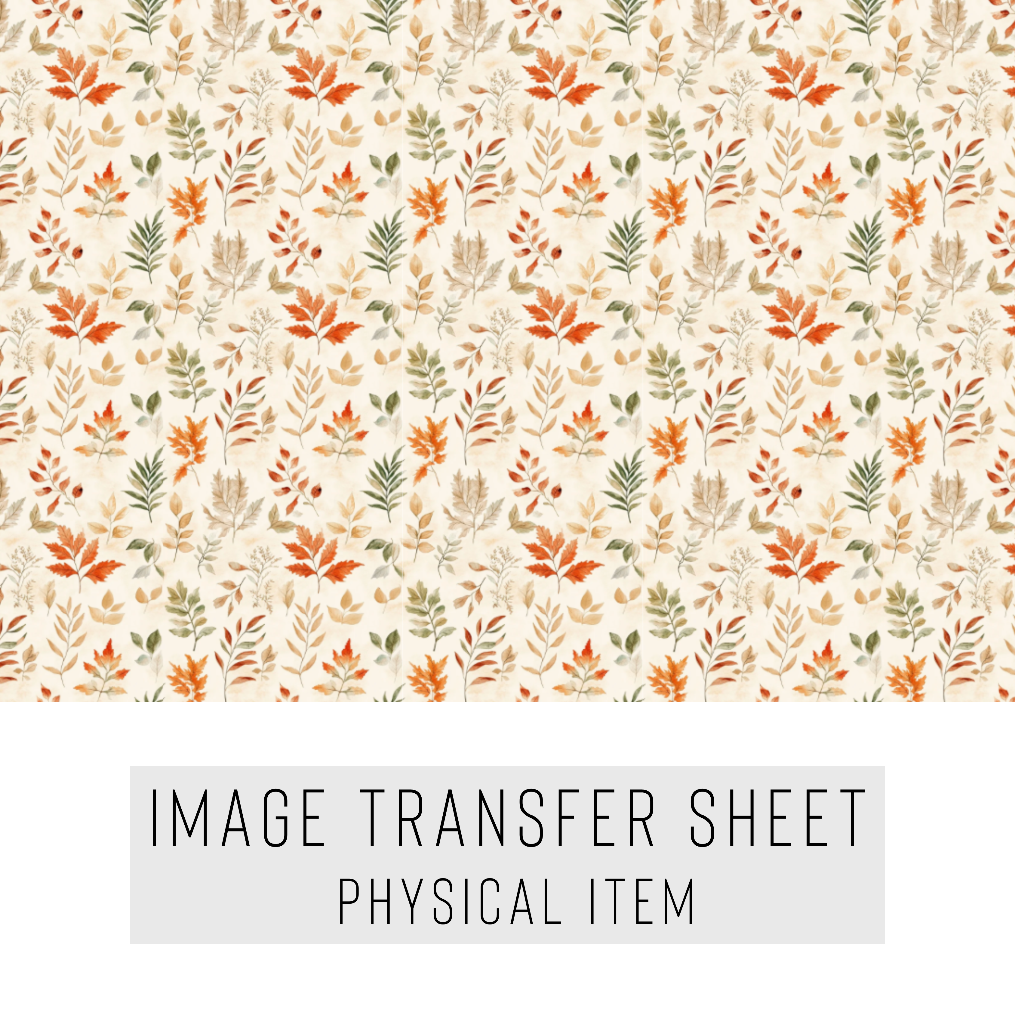 High quality water-soluble transfer paper applied on polymer clay, vibrant detailed pattern