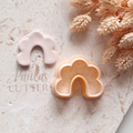 Polymer Clay Cutter, Abstract Rounded Shapes for Earrings, Minimal Clay Cutter Tool for Jewelry Making, Soft Curve Design, S-19