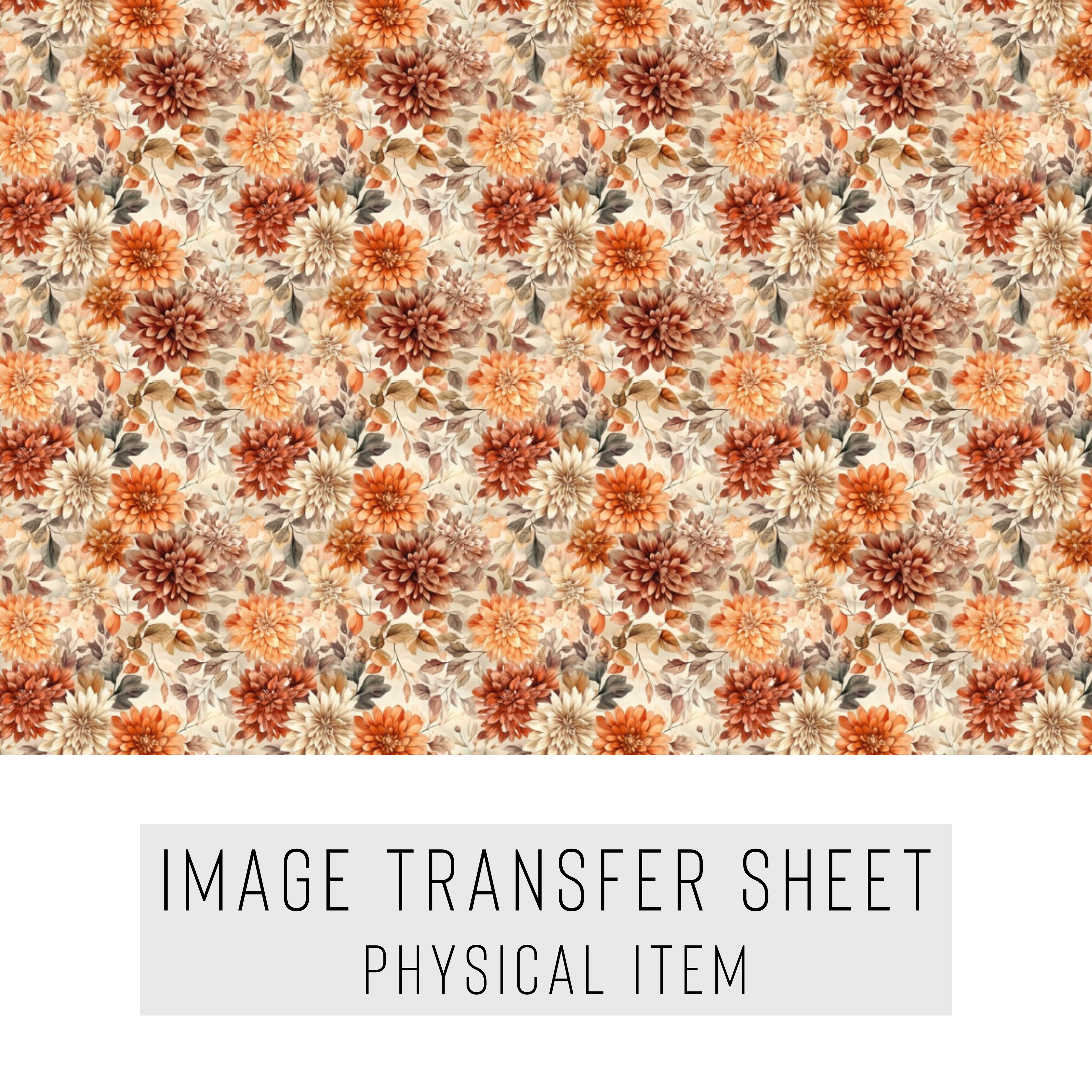 High quality water-soluble transfer paper applied on polymer clay, vibrant detailed pattern