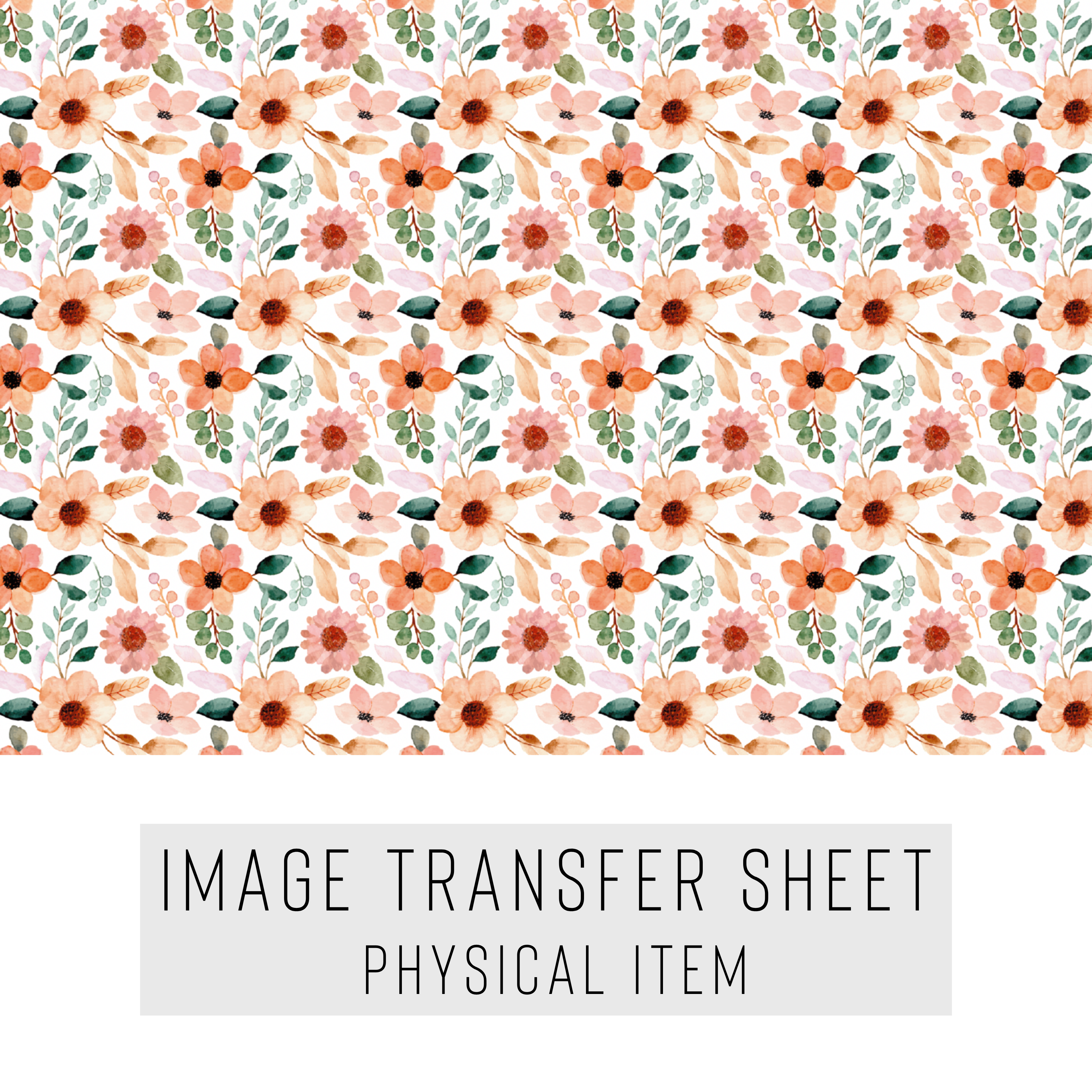 High quality water-soluble transfer paper applied on polymer clay, vibrant detailed pattern