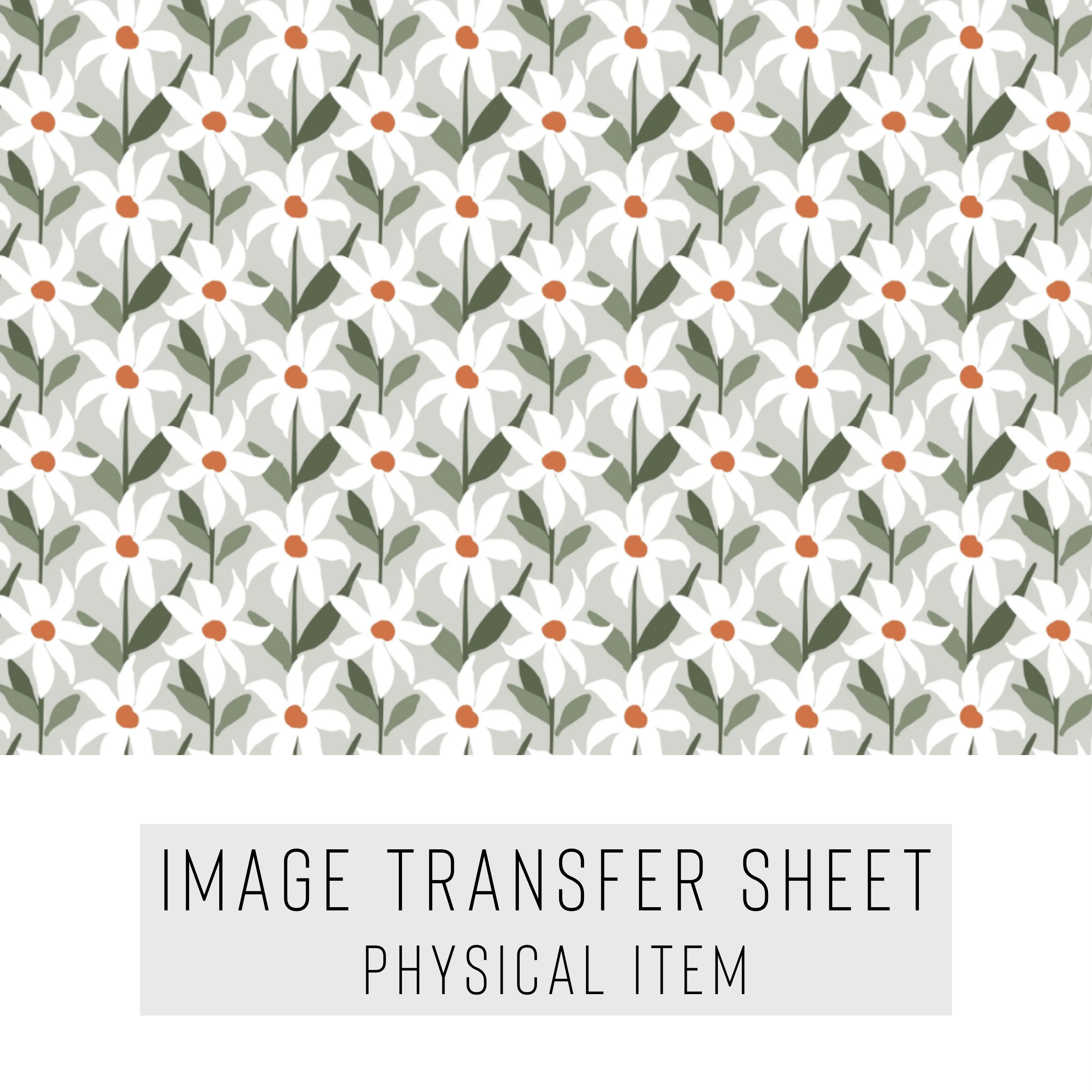 High quality water-soluble transfer paper applied on polymer clay, vibrant detailed pattern
