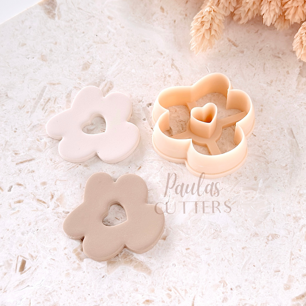 Polymer Clay Cutter, Geometric Shapes, Pattern Earring Cutter Tool, Clay Cutters for Jewelry Making, F-04