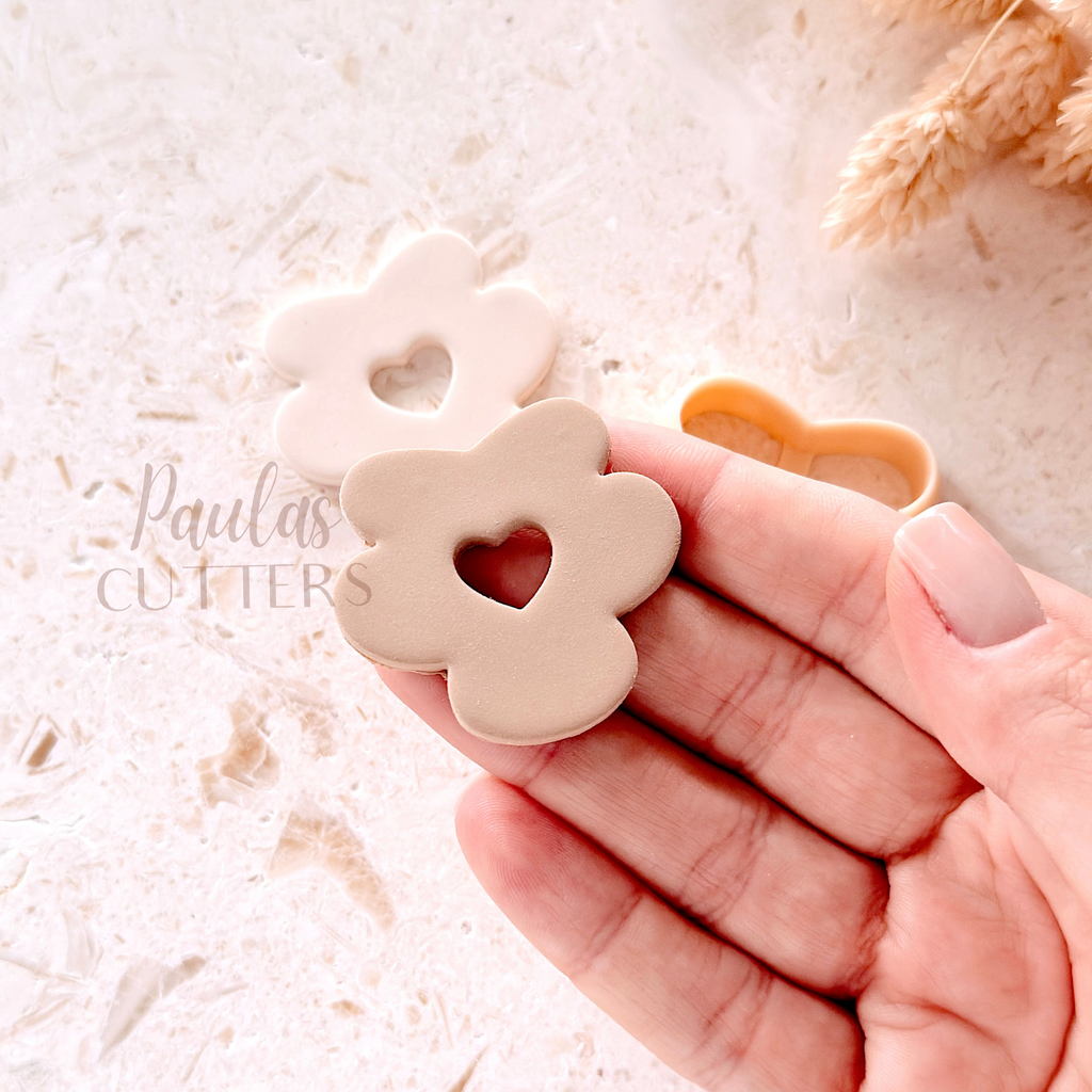 Polymer Clay Cutter, Geometric Shapes, Pattern Earring Cutter Tool, Clay Cutters for Jewelry Making, F-04